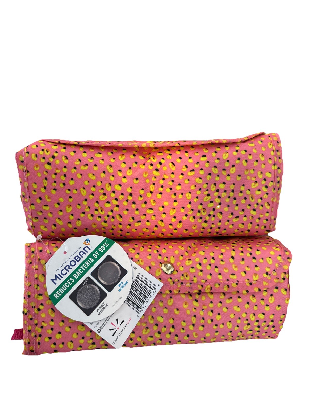 NEW (2 Pack) California Innovations Insulated Market Tote Bags Peach Yellow