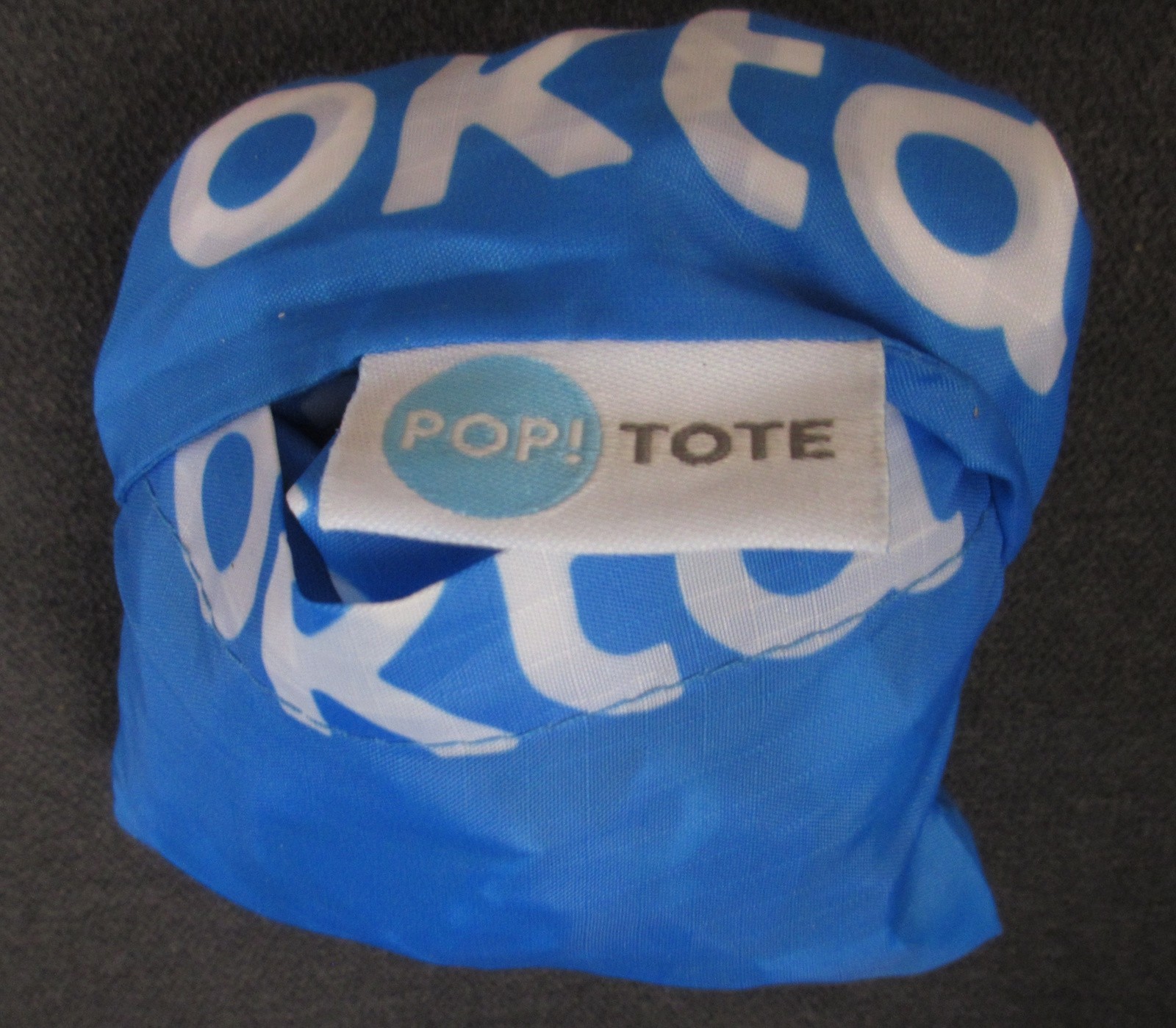 OKTA Reusable “POP TOTE” Grocery Tote Made of Nylon – NEW