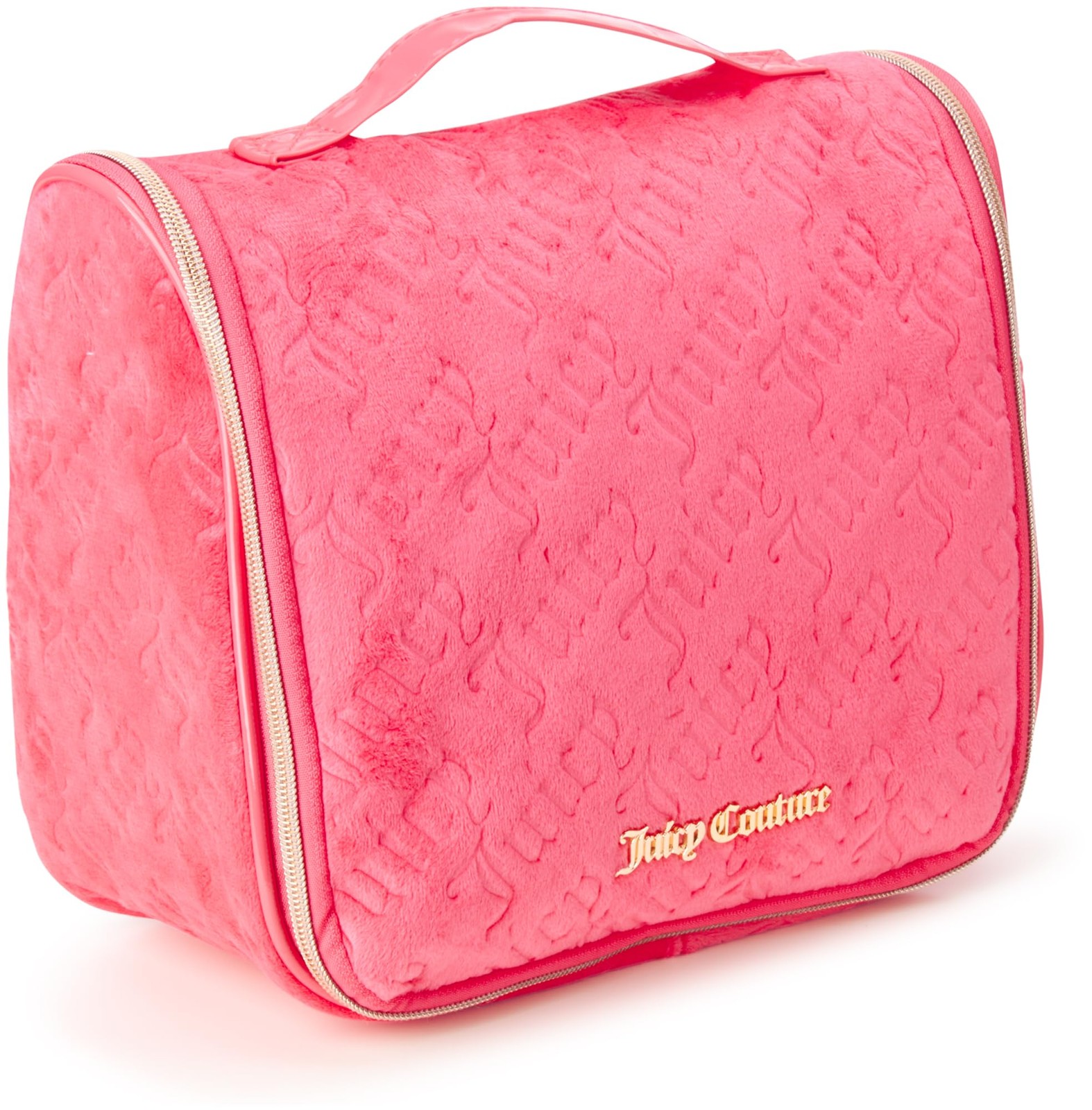 Juicy Couture Pink Makeup Bag Cosmetics Organizer Travel One Size,