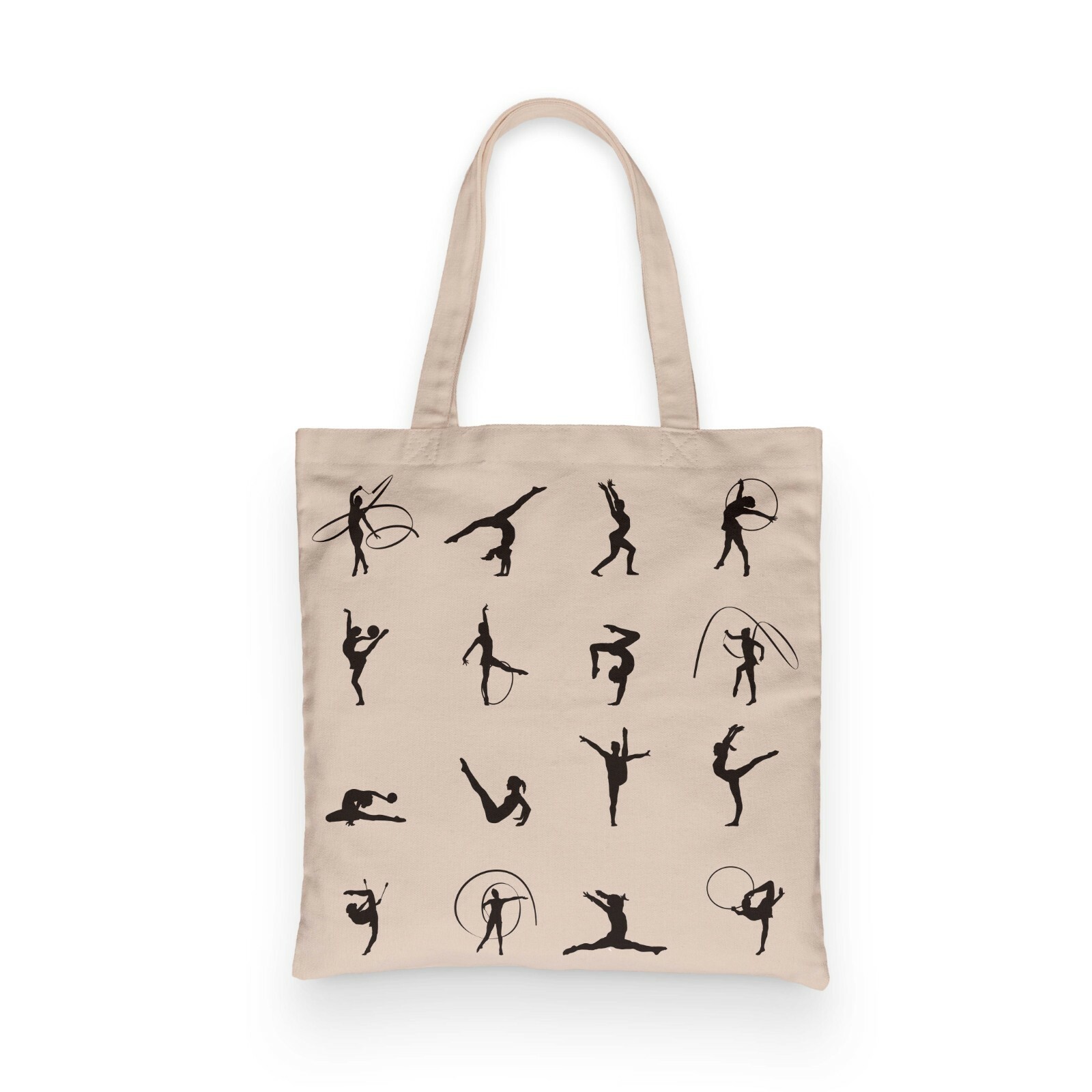 Gymnastics Tote, Grocery Tote, 100% Premium Cotton Canvas Tote