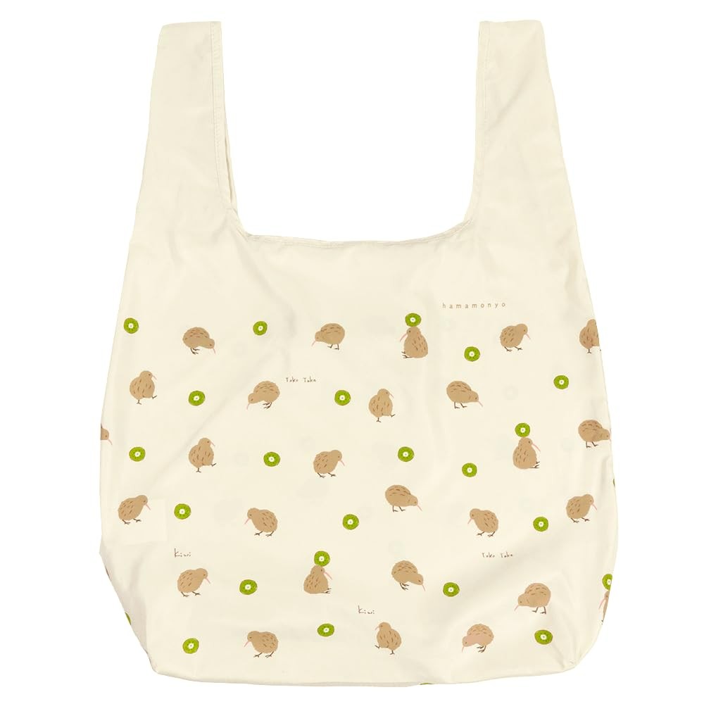Hamamonyo Compact Eco Bag Tocotoco Kiwi
