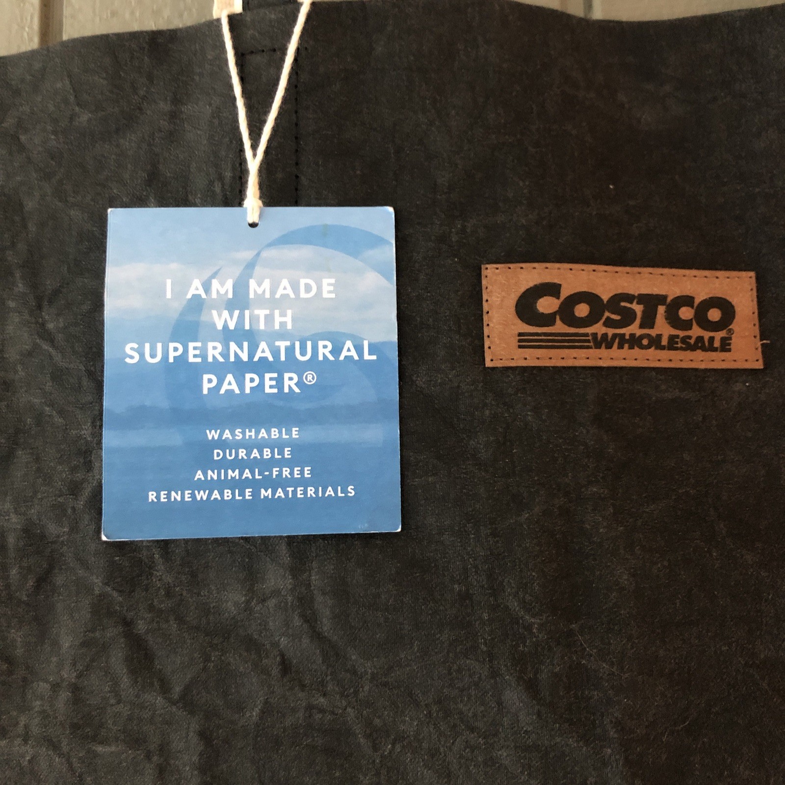 Out Of The Woods Tote Costco Washable Supernatural Paper Reusable Shopping Bag