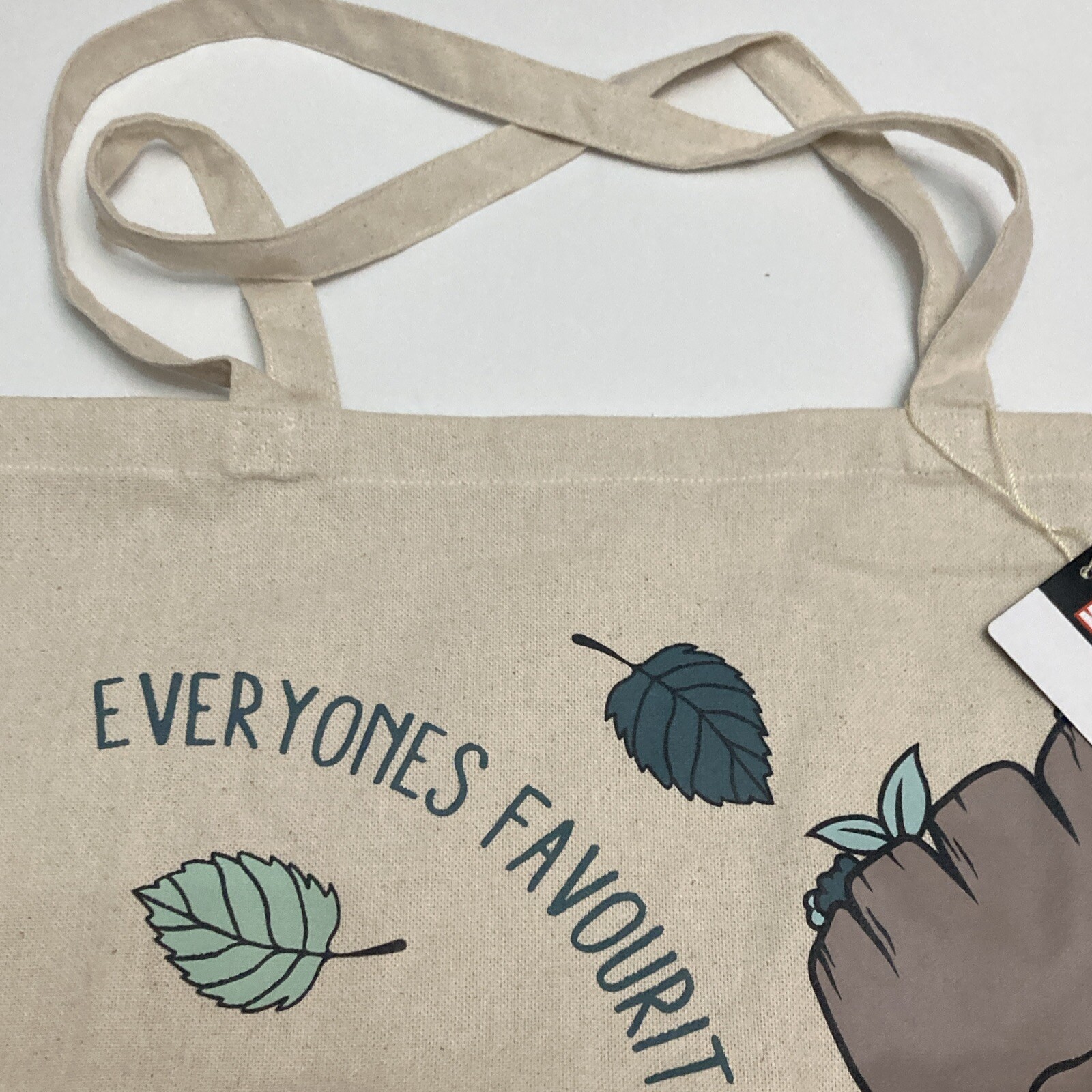 PRIMARK Marvel Groot Tote Bag Tree Guardians Galaxy Cotton Cloth Disney New
