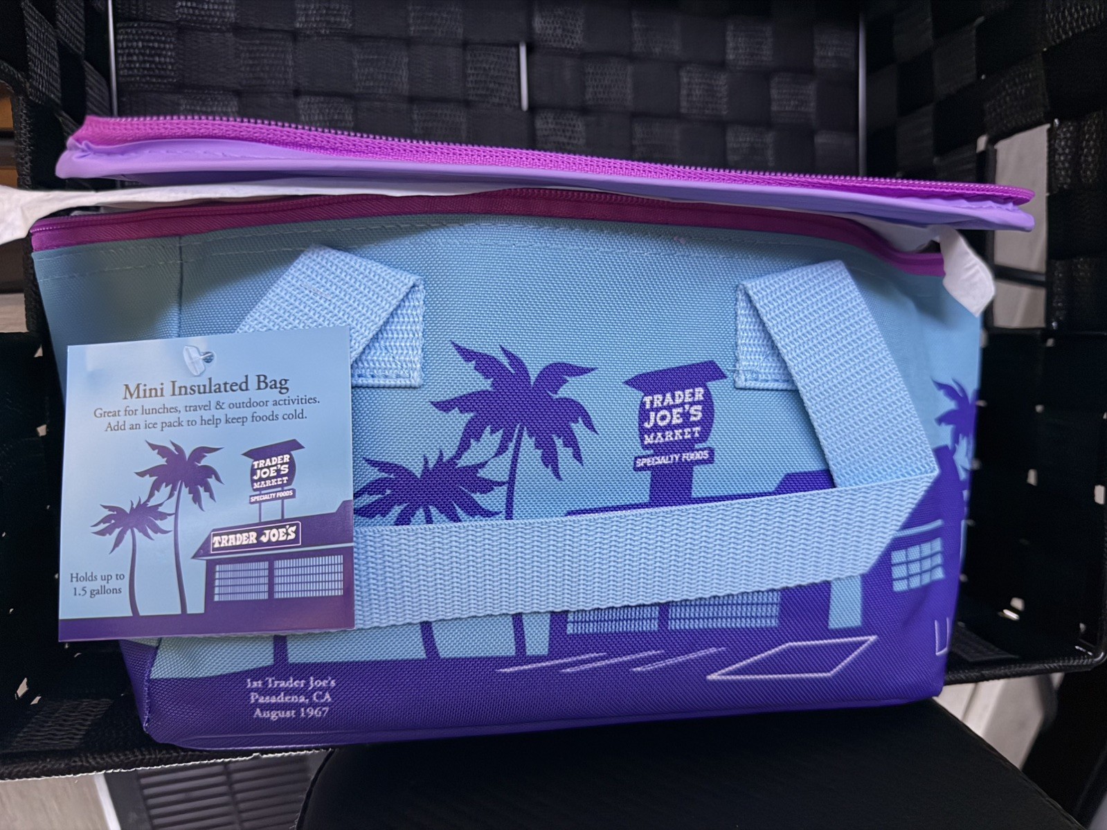 Trader Joe’s Insulated Summer Mini Totes 3 Pack AUTHENTIC Bags NWT 2026
