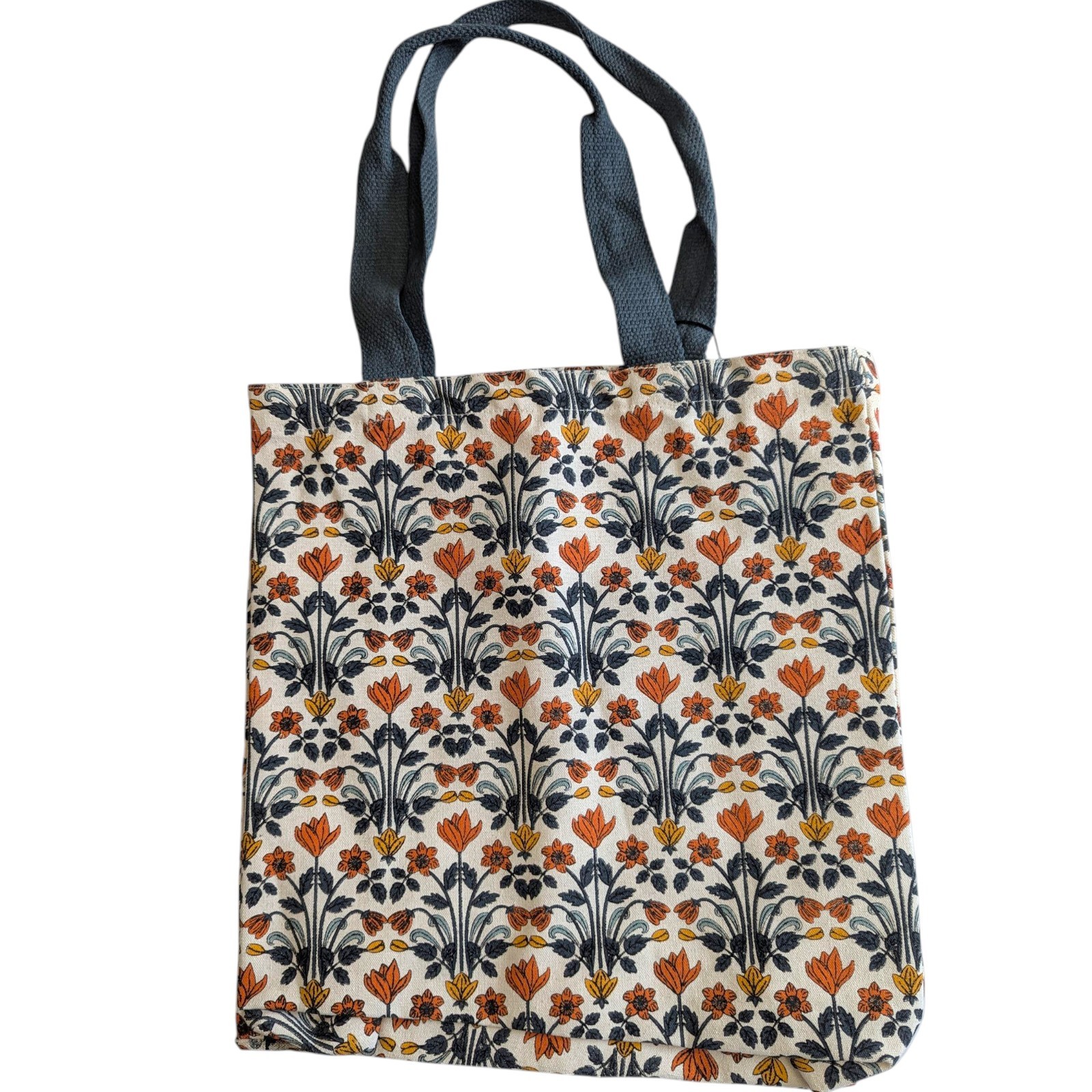 lily + faye Reusable Eco-Friendly Tote Shopping Bag Floral Print 15″ x 16″ BNWT