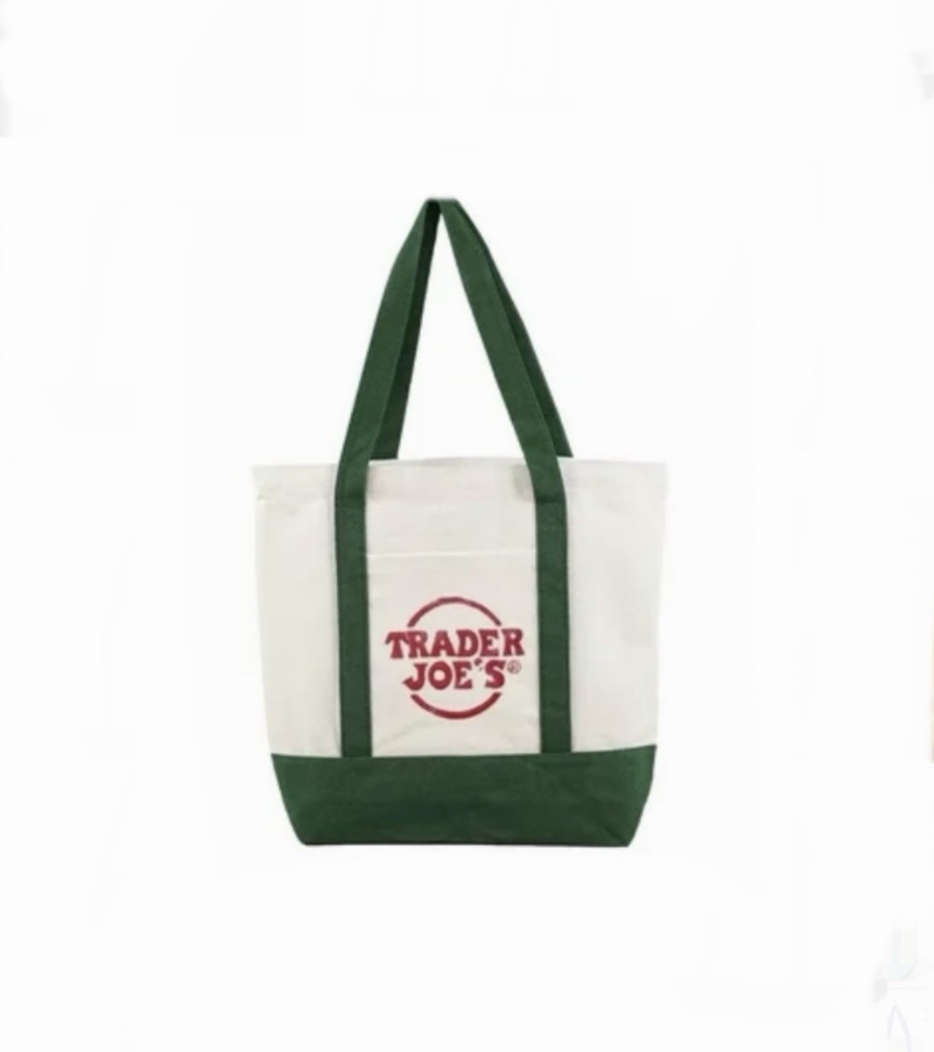 Trader Joe’s Mini Tote Bags Pink Blue Mint Purple Dark Green Yellow Lot of 6