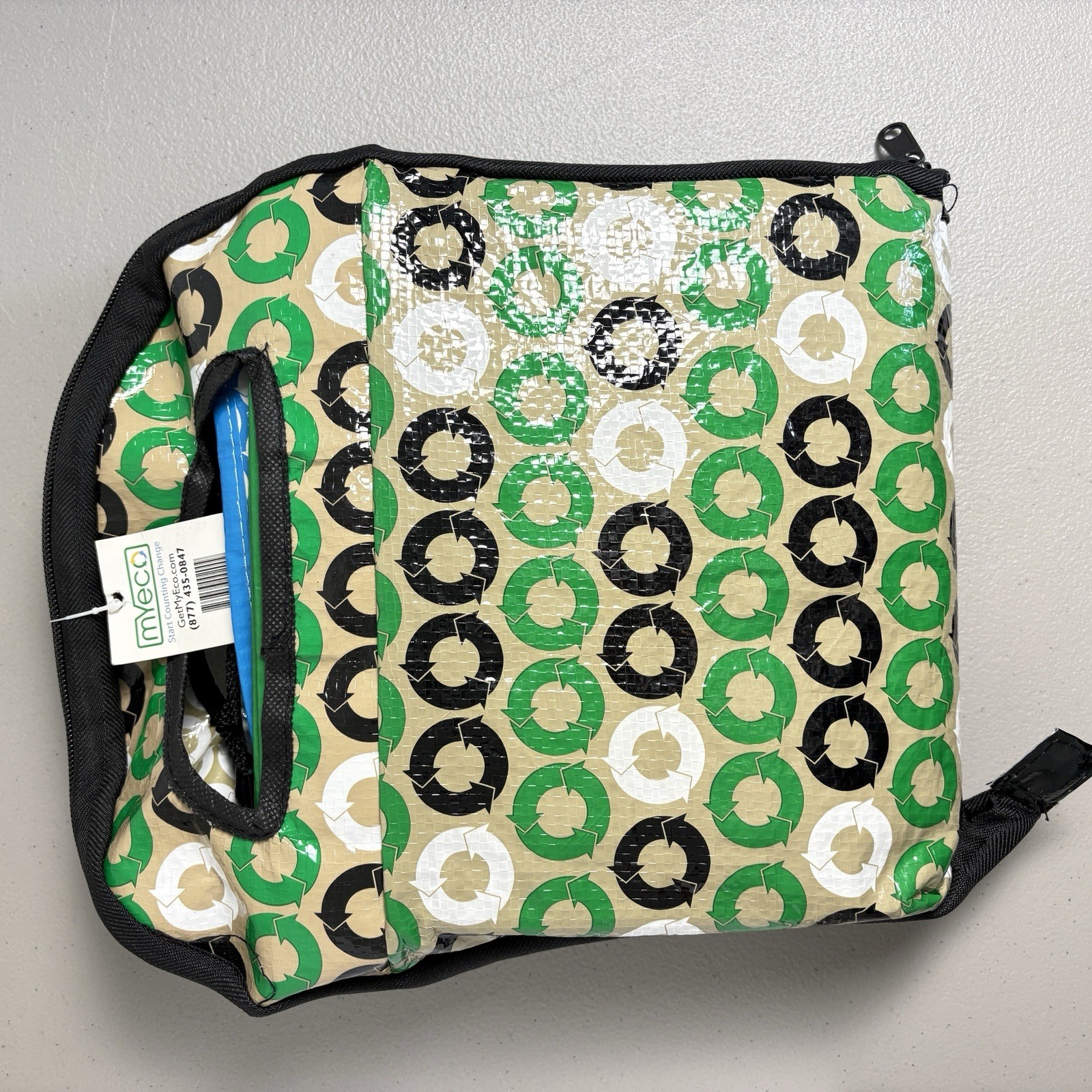 My Eco Reusable Shopping Bags Set Of Four 4 In 1 Foldable Carry Tote Recycled