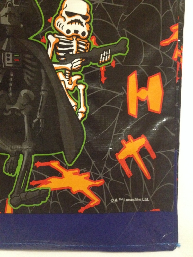 Star Wars Clone Wars Bag Halloween Tesco Yoda Darth Vader Storm Trooper New