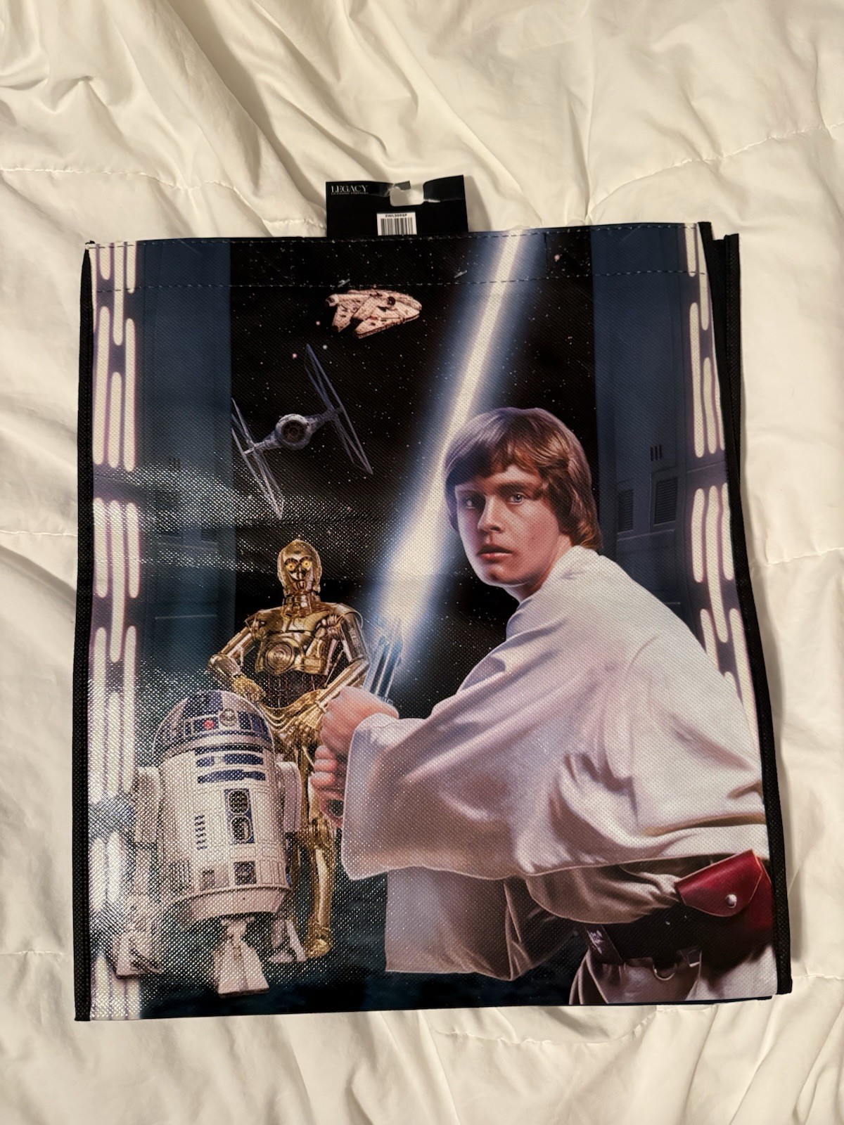 Legacy Licensing Partners Star Wars Nylon Reusable Tote Bag 15x12x14 SWL209SP