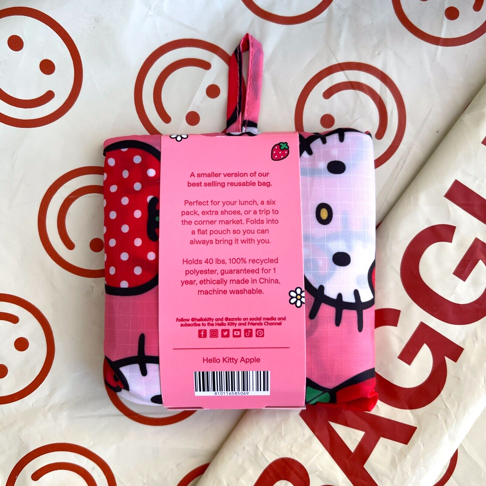 ❤️ Baby BAGGUxHELLO KITTY Apple BRAND NEW Collectible Limited Sanrio Japan RARE