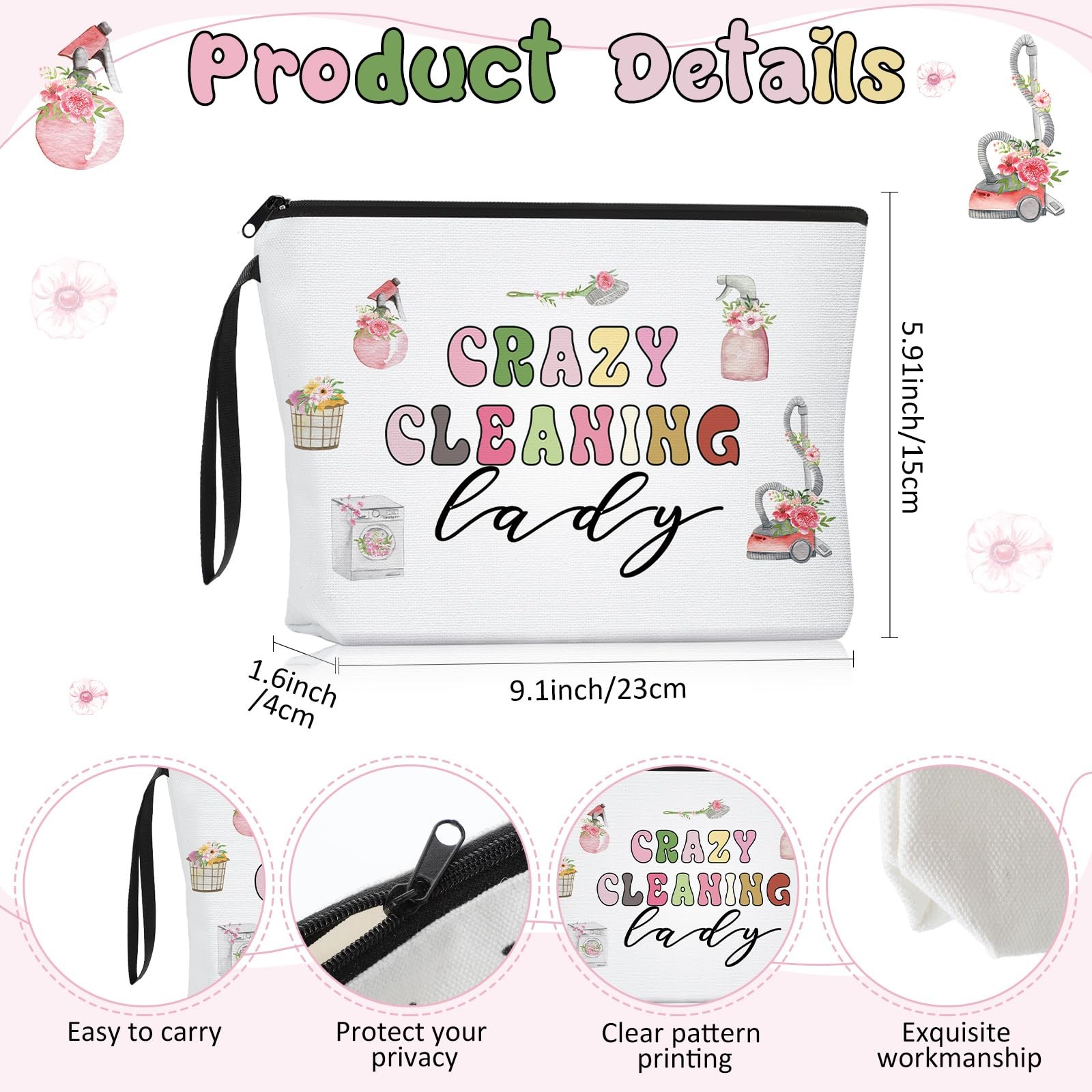 Clysee Housekeeping Week Gifts Housekeeper Appreciation Supplies White