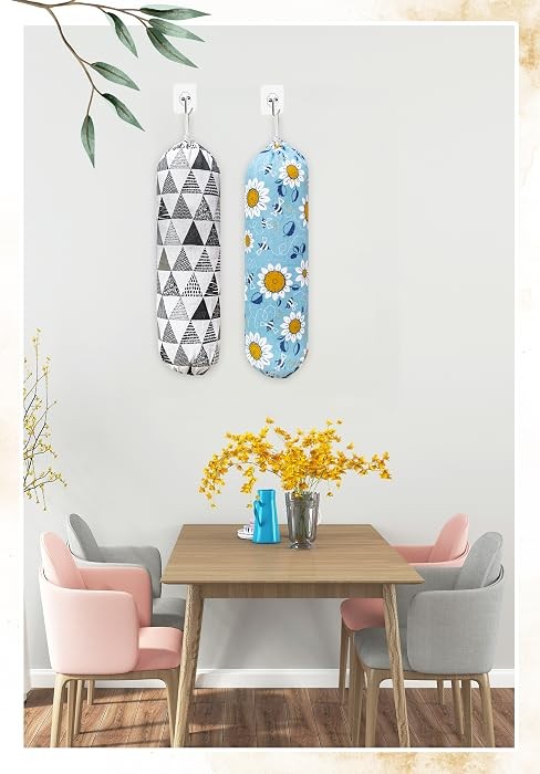 Plastic Bag Holder, Wall Mount Organizer, Shopping Bags Carrier, Washable Large