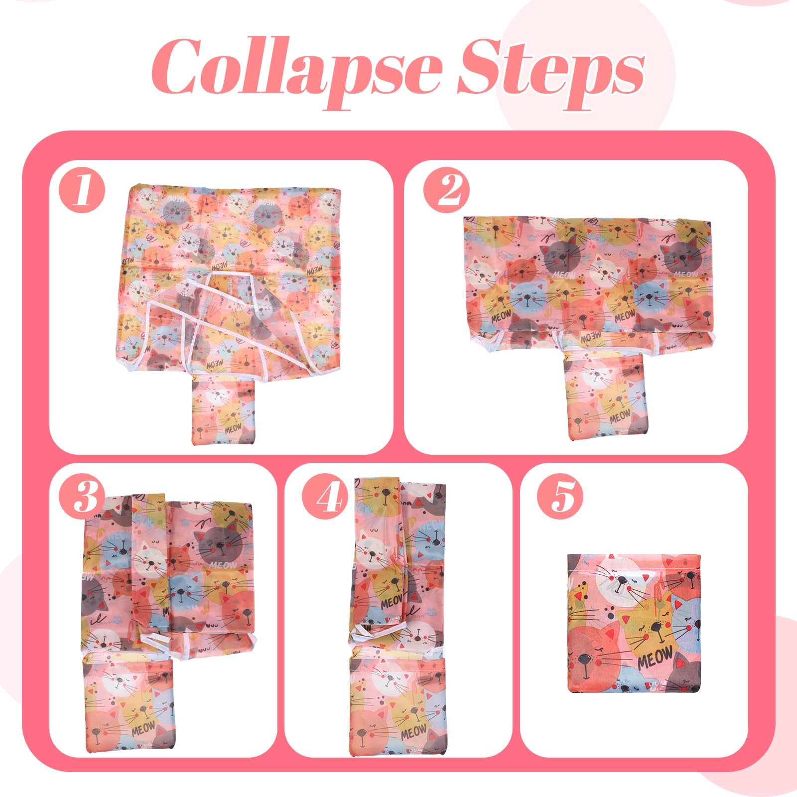 2 Pcs Foldable Shopping Bag Reusable Grocery Bags Extra Large Foldable Shoppi…