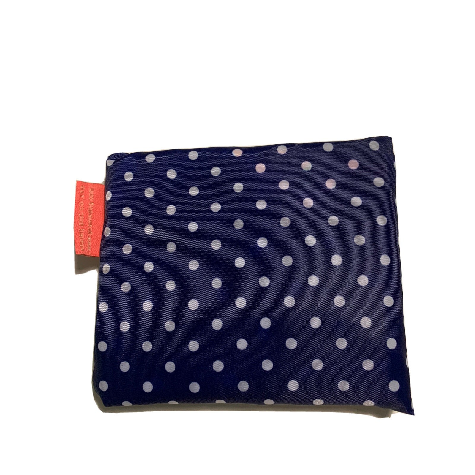Bag & Craft Kit Penguins Reusable Shopping Eco Tote, Wool Felt Polka Dots NWT