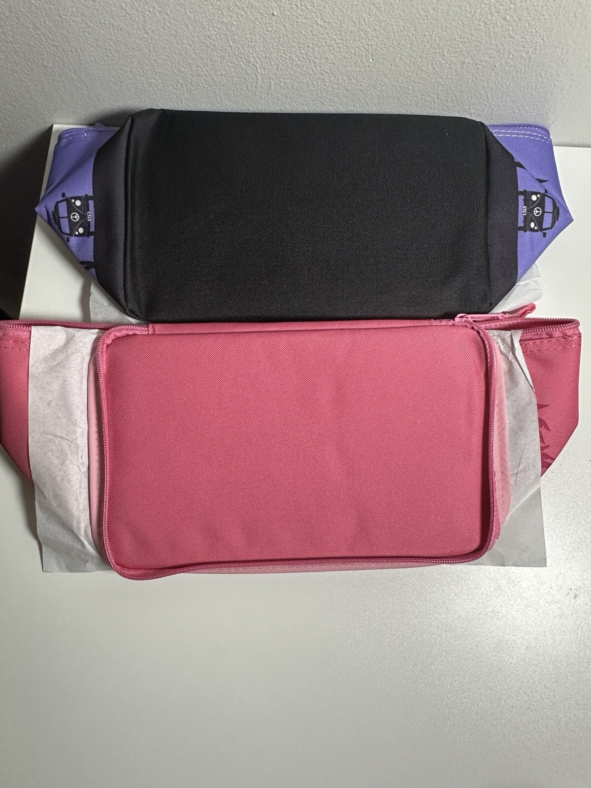 Trader Joe’s Valentines Day Mini Insulated Tote Bag Bundle Pink & Lavender