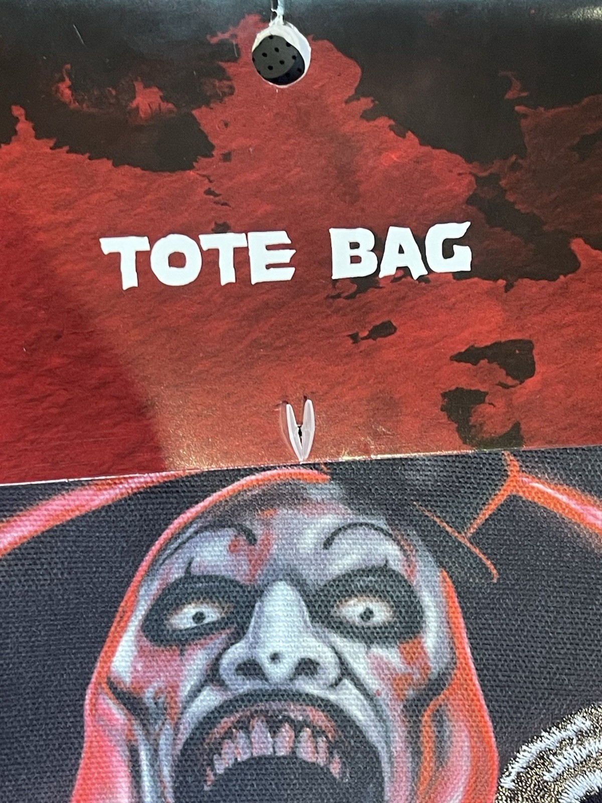 TERRIFIER 2025 Art The Clown Spirit Halloween Canva Tote Bag Embroidered NEW