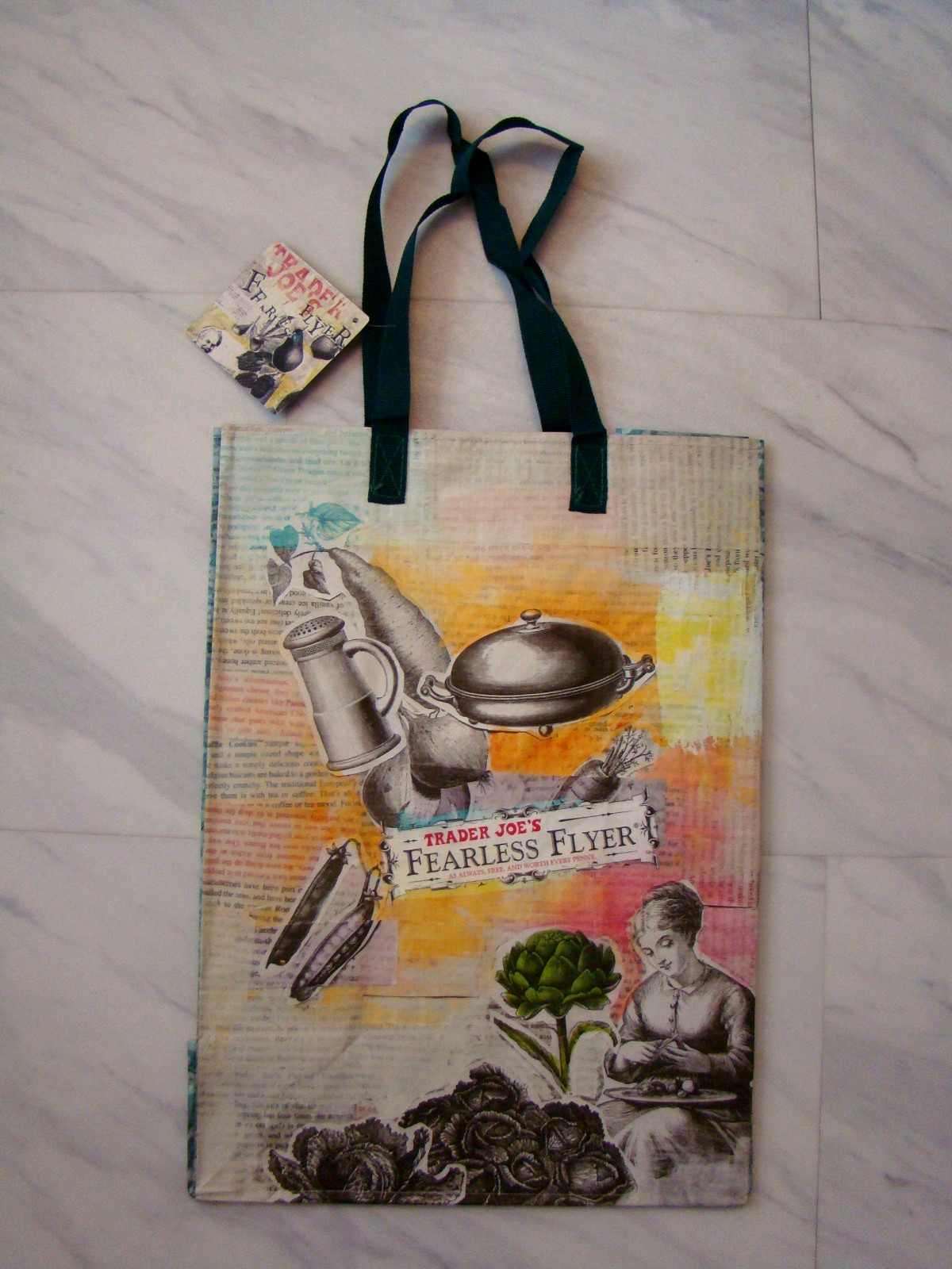 New Trader Joe’s Fearless Flyer Reusable Mystery Bag Shopping Grocery