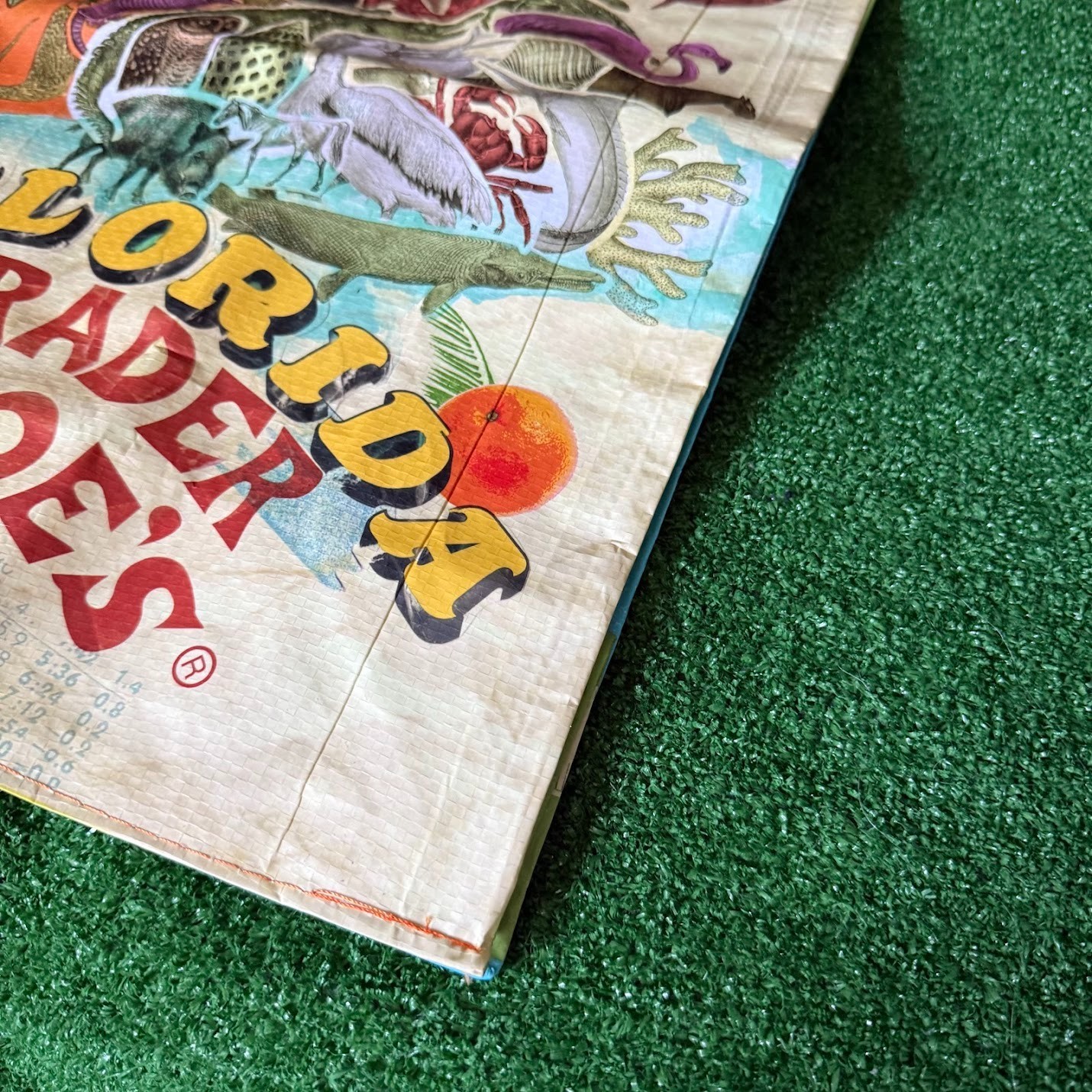 Trader Joe’s Florida Reusable Grocery Bag Orange Tote Regional Limited Edition