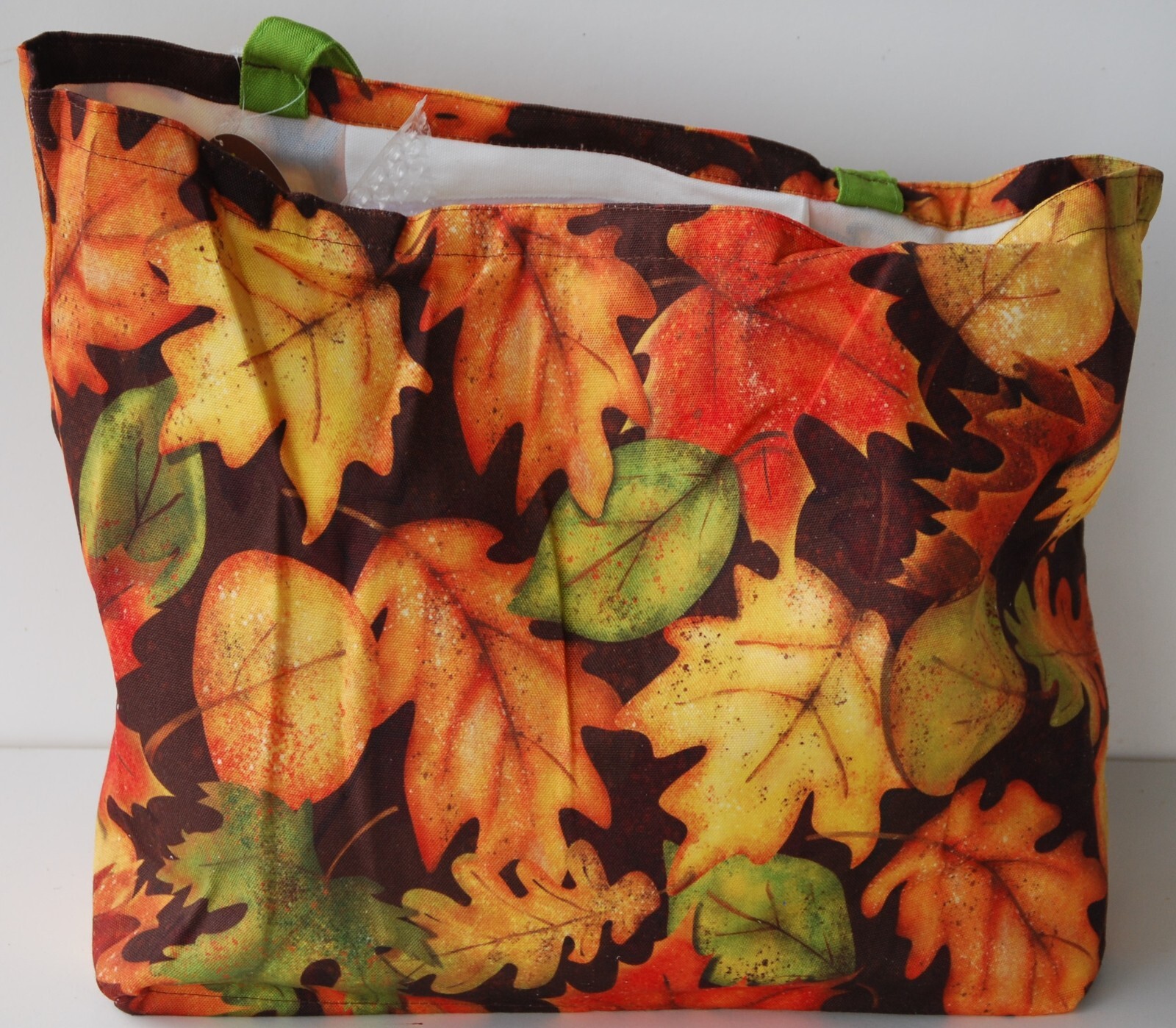 Leaf Toss Canvas Tote Bag