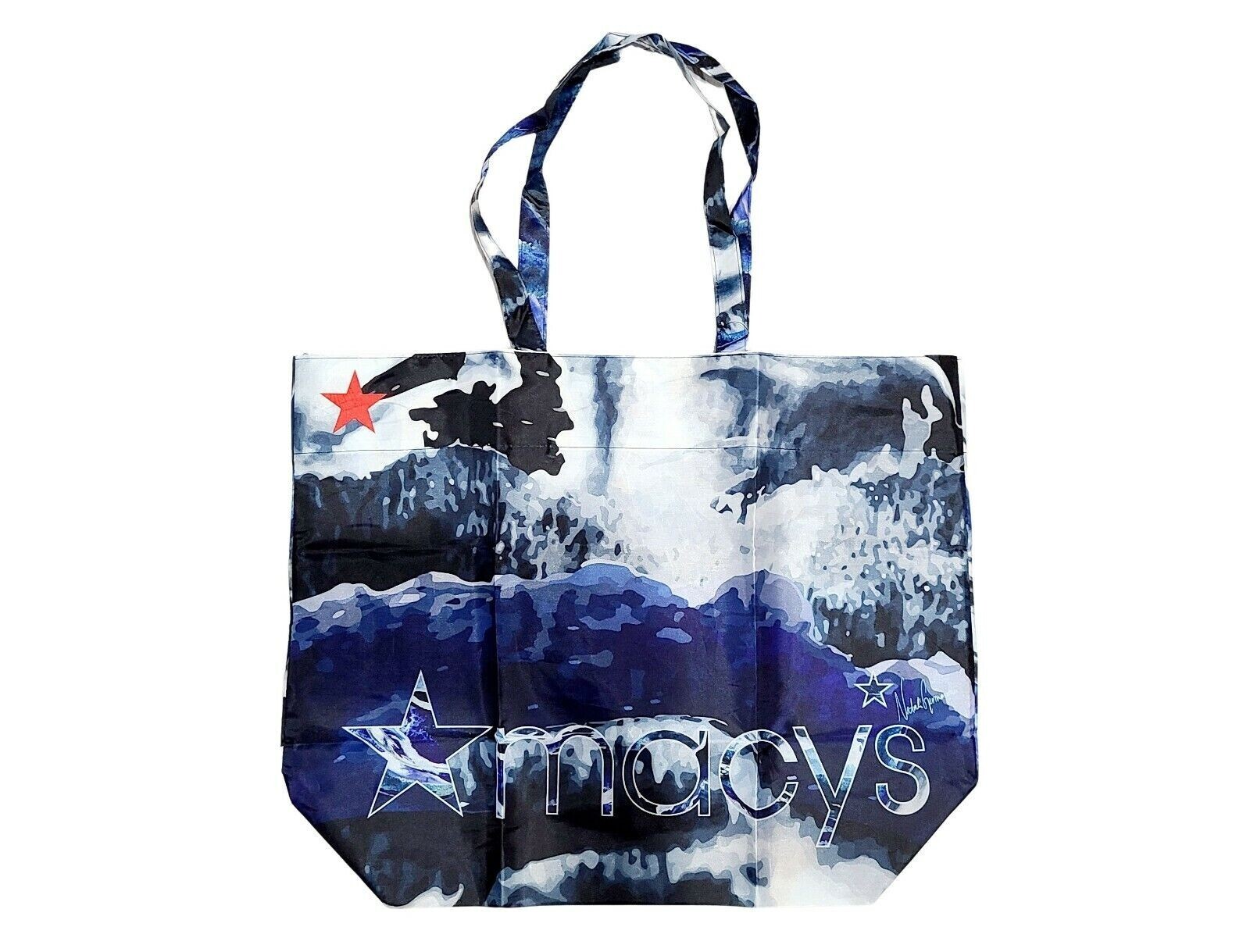 1 Macy’s Ocean Cycle Reusable Tote Bag – From Beach to Bag – Wave