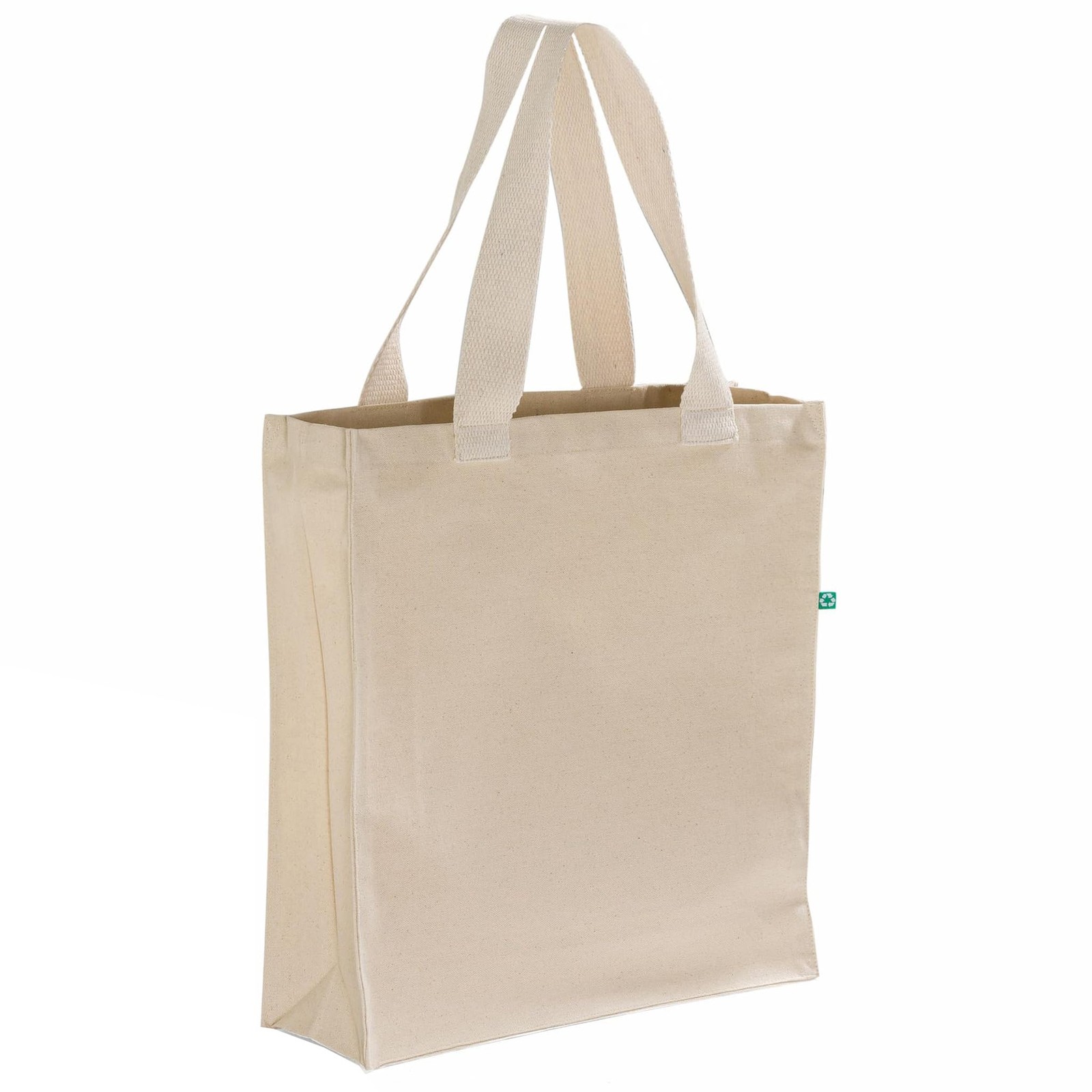 Recycled Canvas Tote Bags – 100% Eco Cotton, 12oz Heavyweight Fabric – 14x15x…