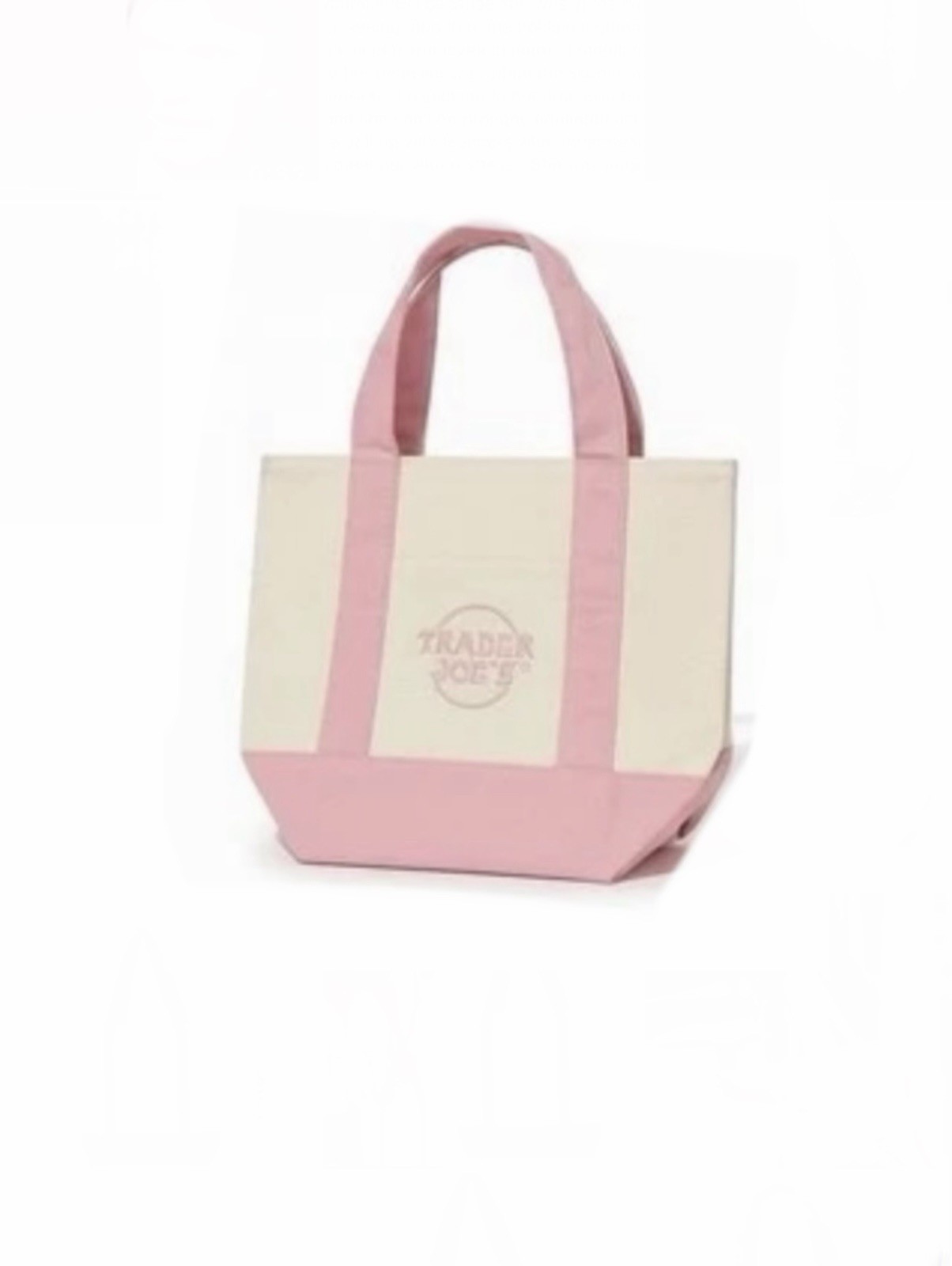 Trader Joe’s Mini Tote Bags Pink Blue Mint Purple Dark Green Yellow Lot of 6