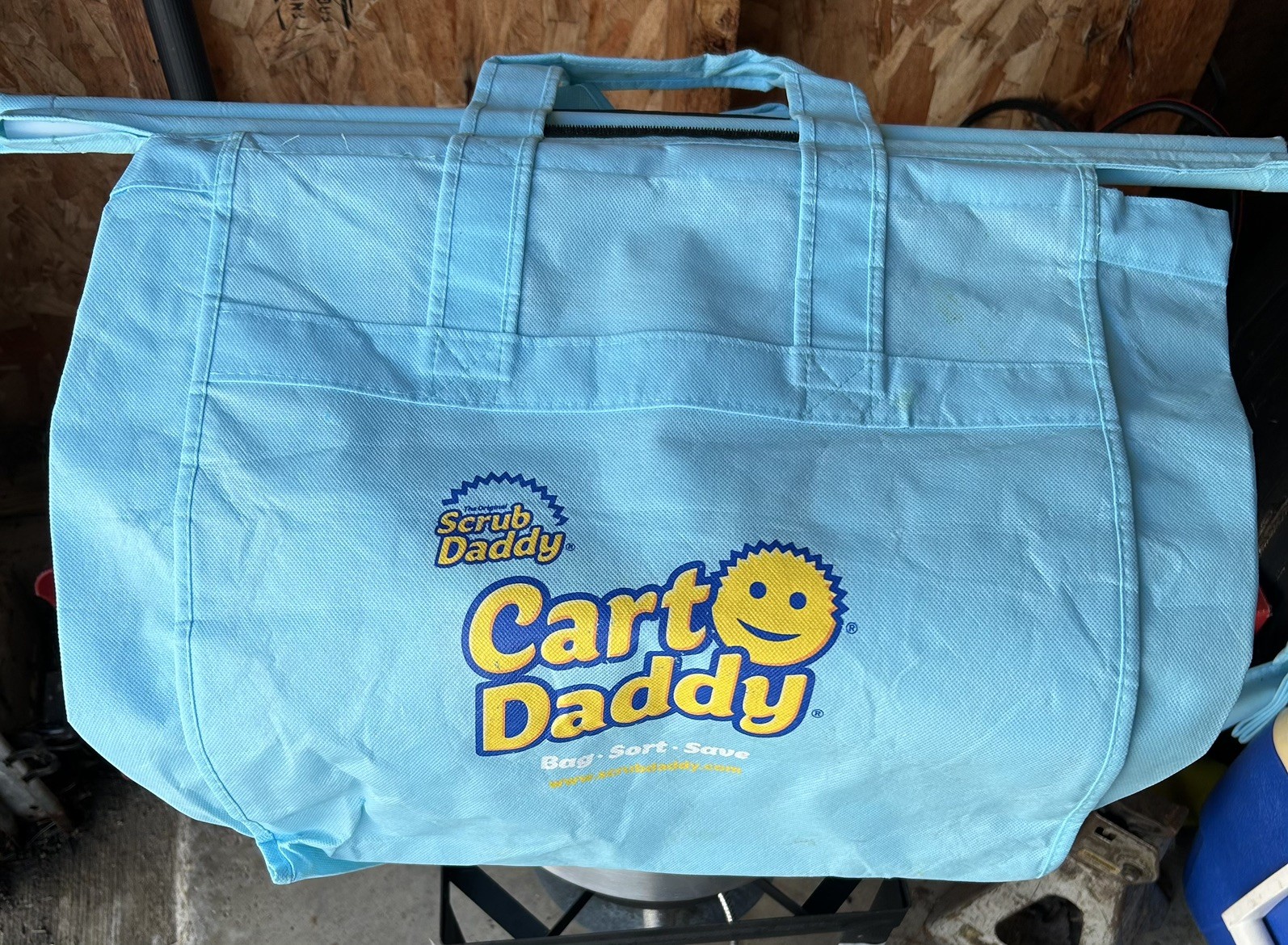 Scrub Daddy Cart Daddy Trolley Bag Blue Bag Length 18″ Width 16″