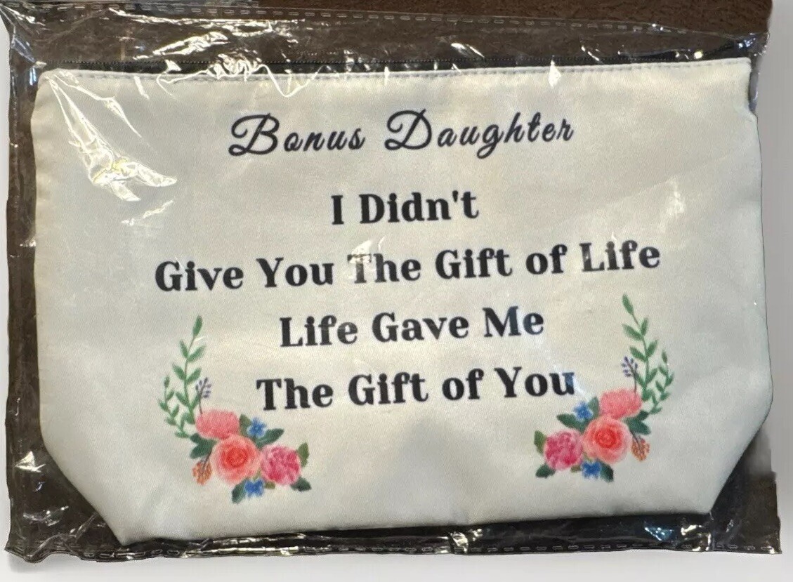 Bonus Daughter Appreciation Gift Makeup Bag Pretty 👀👀👀👀