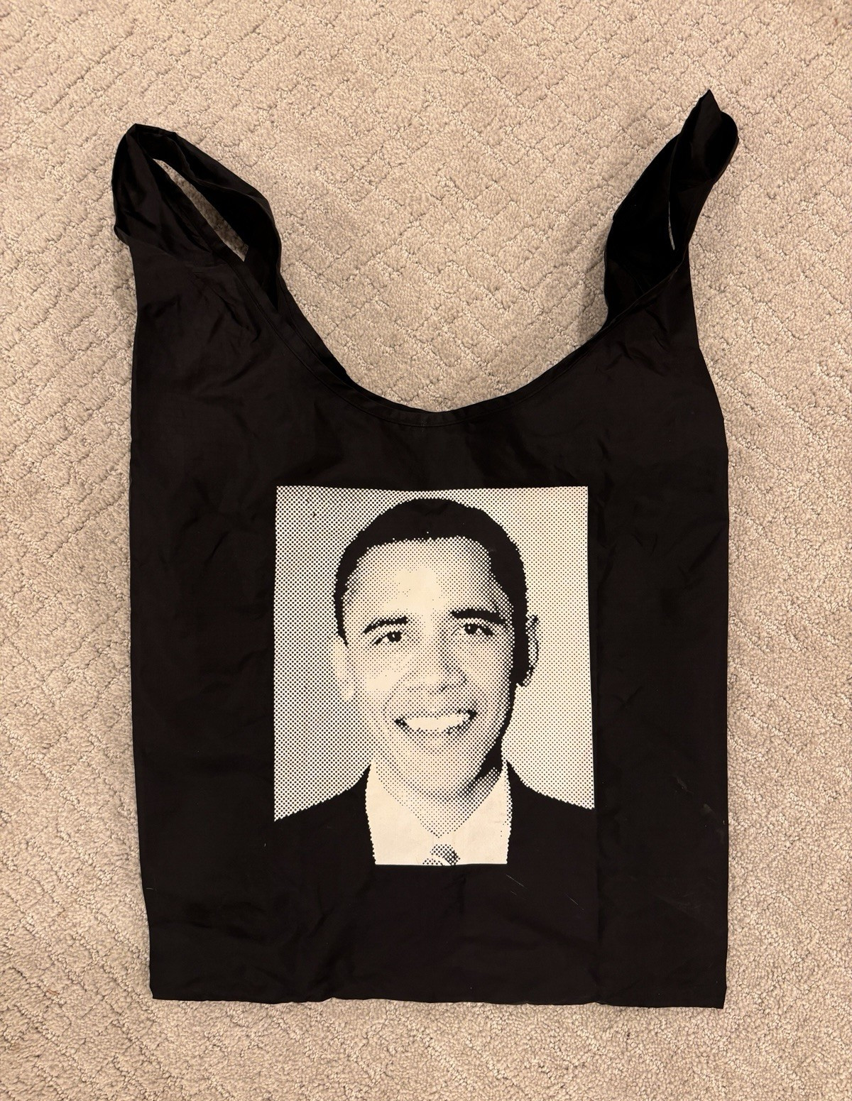 Rare obama regular BAGGU – nylon with case