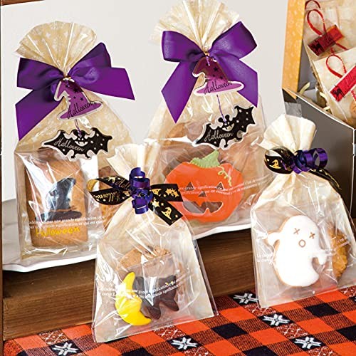 HEADS EPC-OP4 European OPP Gift Bags Made in Japan Cream 120mm W x 180mm H 50