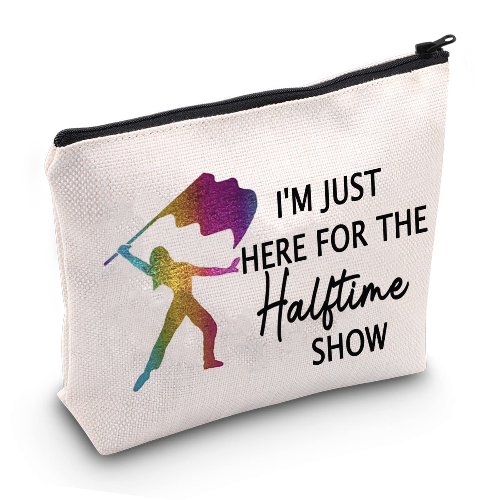 JXGZSO Color Guard Gifts I’m Just Here for the Halftime Show bag