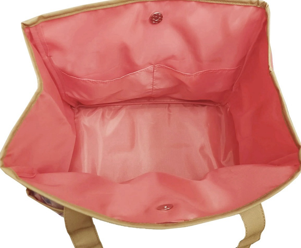 The Pioneer Woman Fresh Floral Garden Tote Bag w/ Pockets for Storing Essentials
