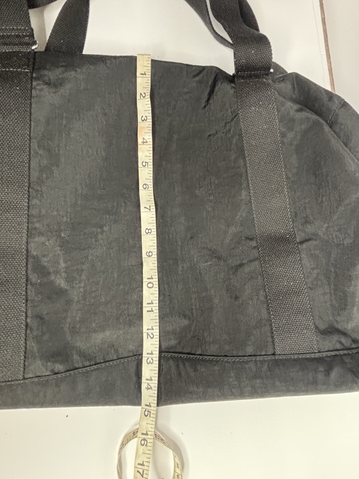 Kipling Art Heritage Tote Black Nylon, Overnight, Weekend, Gym Bag