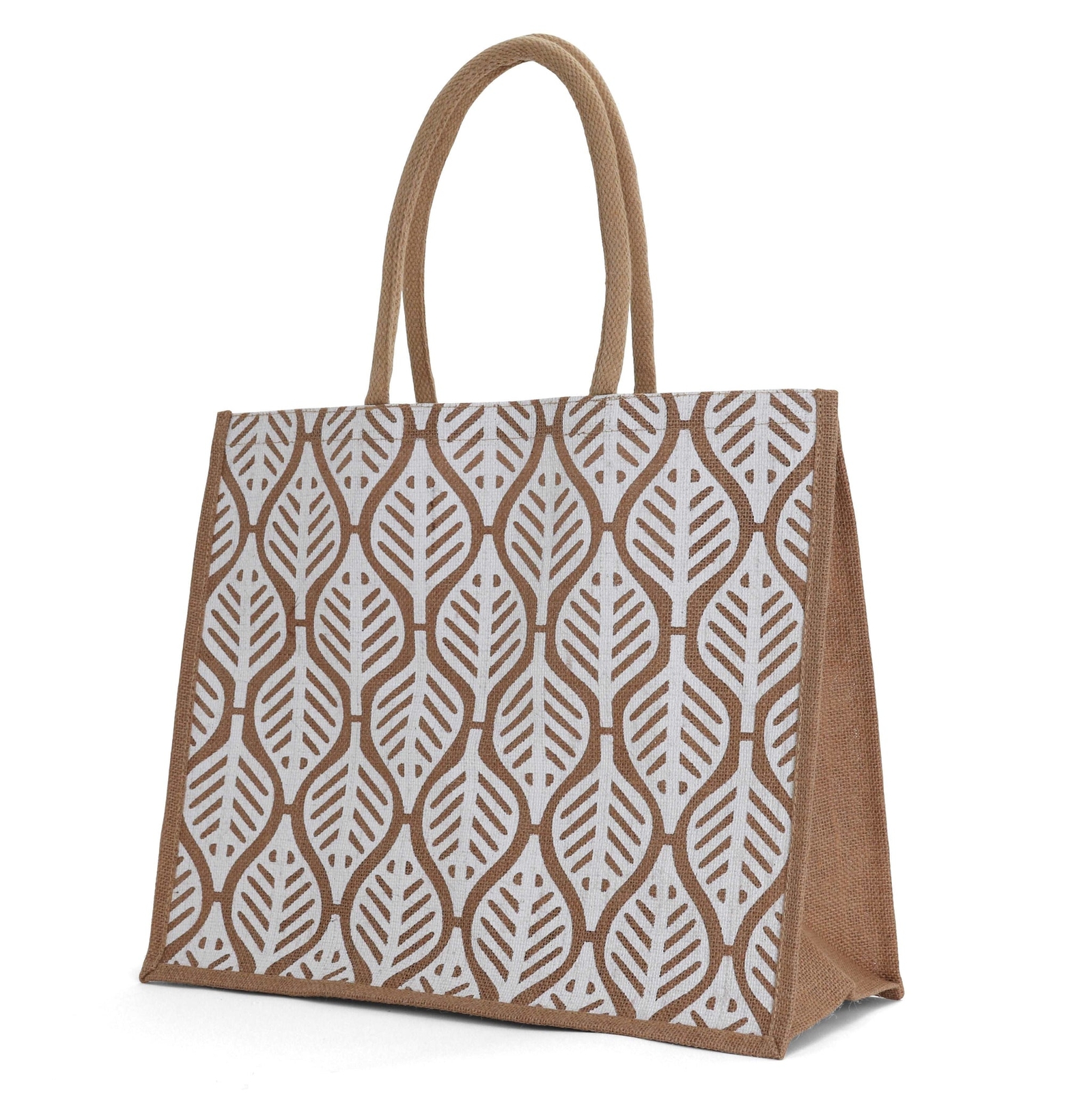 Milltown Merchants Jute Burlap Tote Bags – Reusable Burlap Bags – X Large