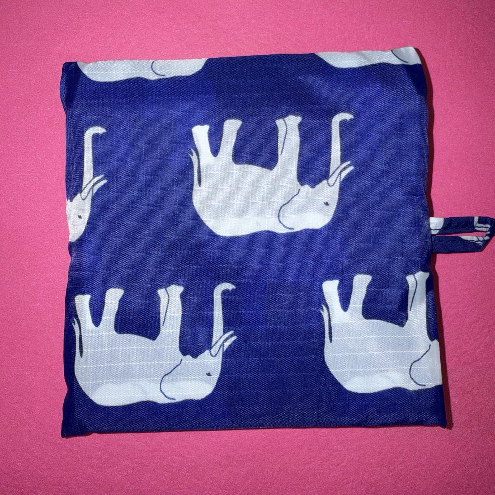 BAGGU BLUE ELEPHANT Standard Size Reusable Bag – NWOT