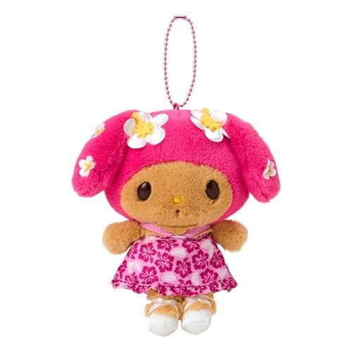 Sanrio Mascot Holder &quotTokonatsu Vacation&quot My Melody Polyester and Steel