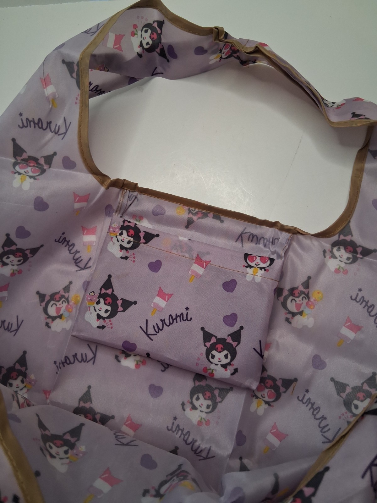 3 Reusable Grocery Bags Shopping Bags HK SANRIO Foldable My Melody Kuromi New