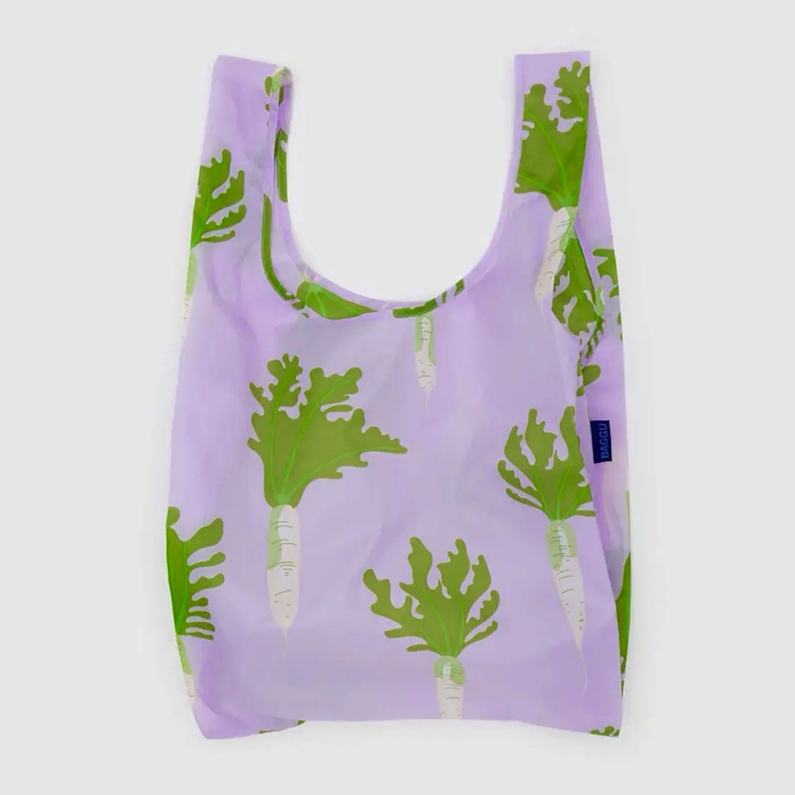 NEW! Baggu STANDARD BAG in “Daikon Pink” — Washable Recyc. Nylon, SOLD OUT/RARE!