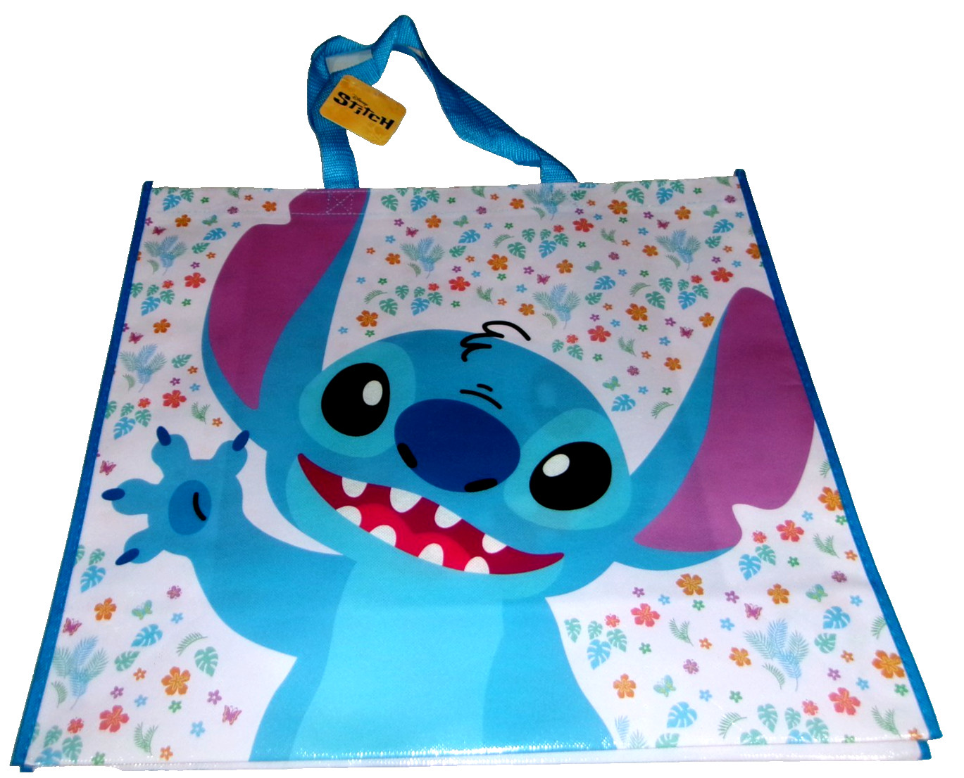 DISNEY Reusable Tote Bag~19.5″ x 17.5″ x 7.25″ ~ STITCH