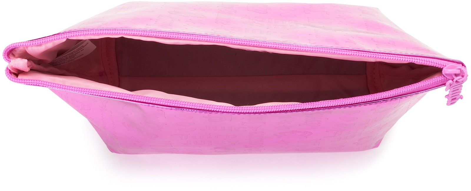 Juicy Couture Hot Pink Makeup Bag Cosmetics Organizer One Size,