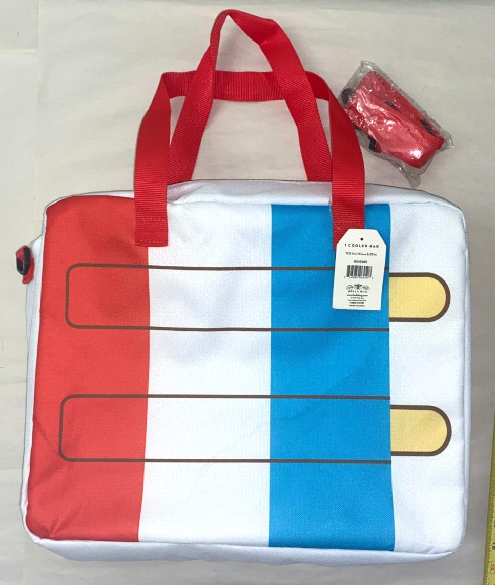 Bella Bug Large Insulated Cooler Bag Tote with Shoulder Strap