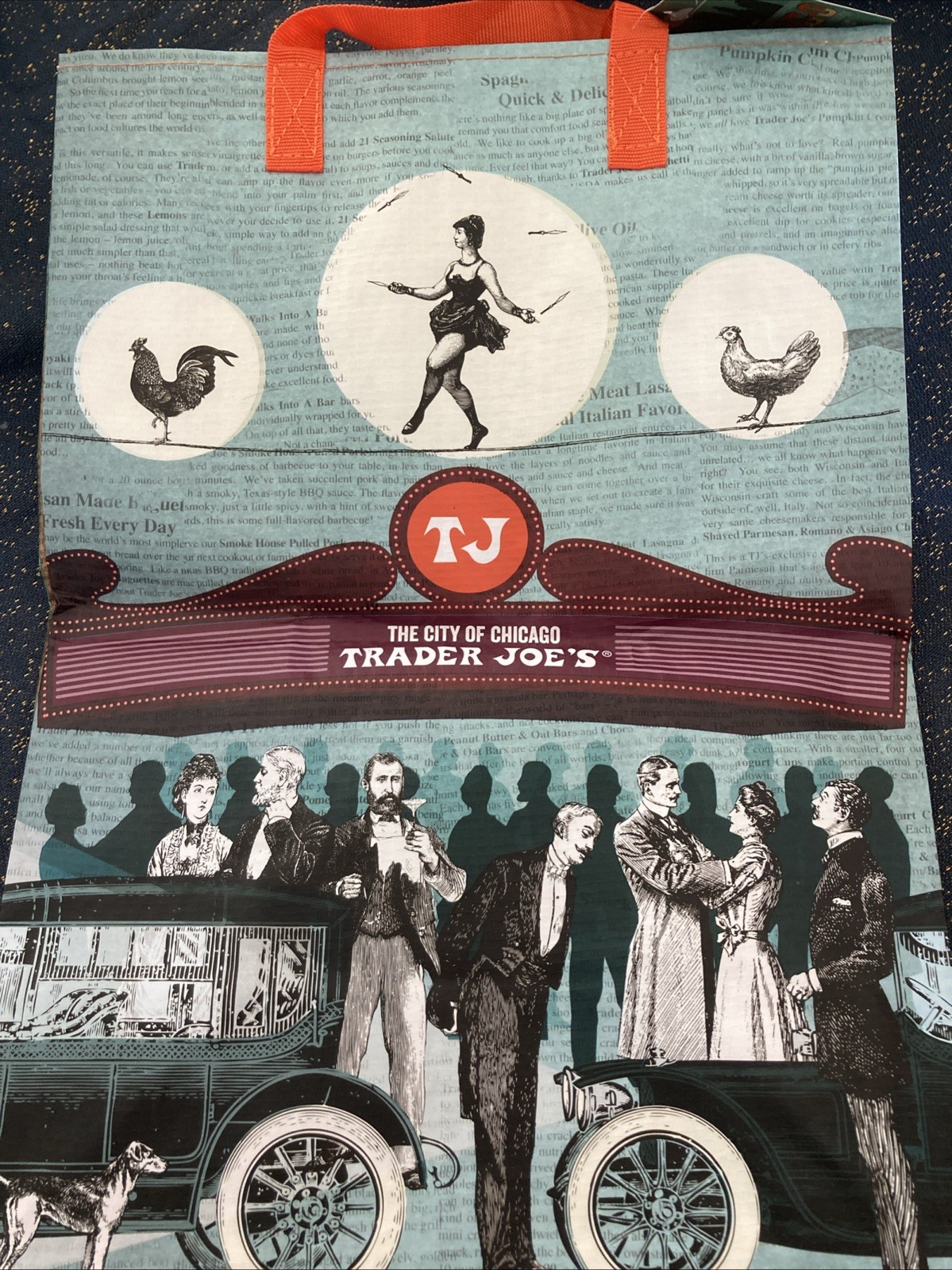 Trader Joe’s CHICAGO Regional Reusable Shopping Tote Bag
