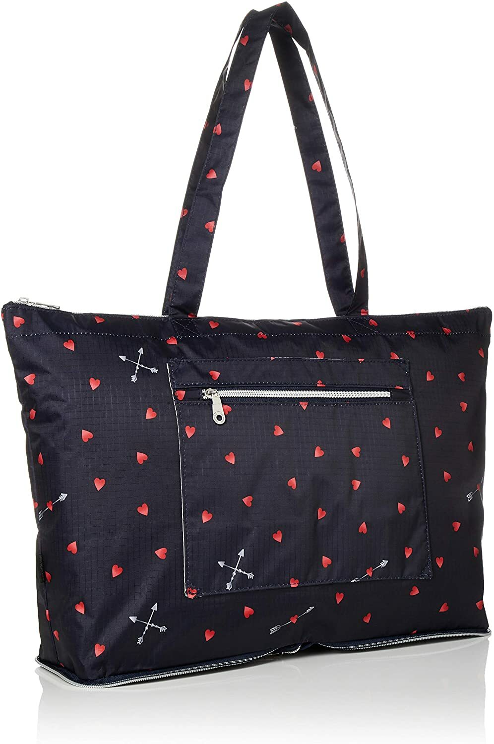 HAPITAS Eco Friendly Tote Travel Bag Heart 20L