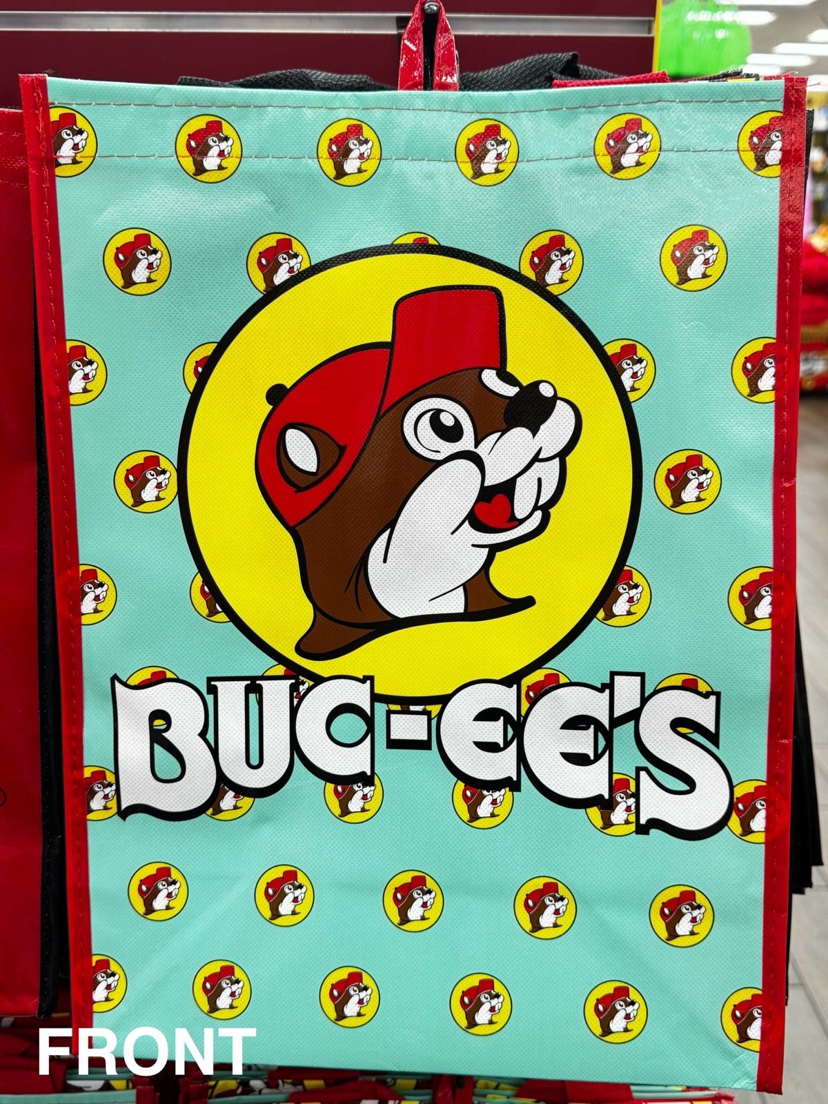Buc-ees Bucees Reusable Tote Beaver Logo
