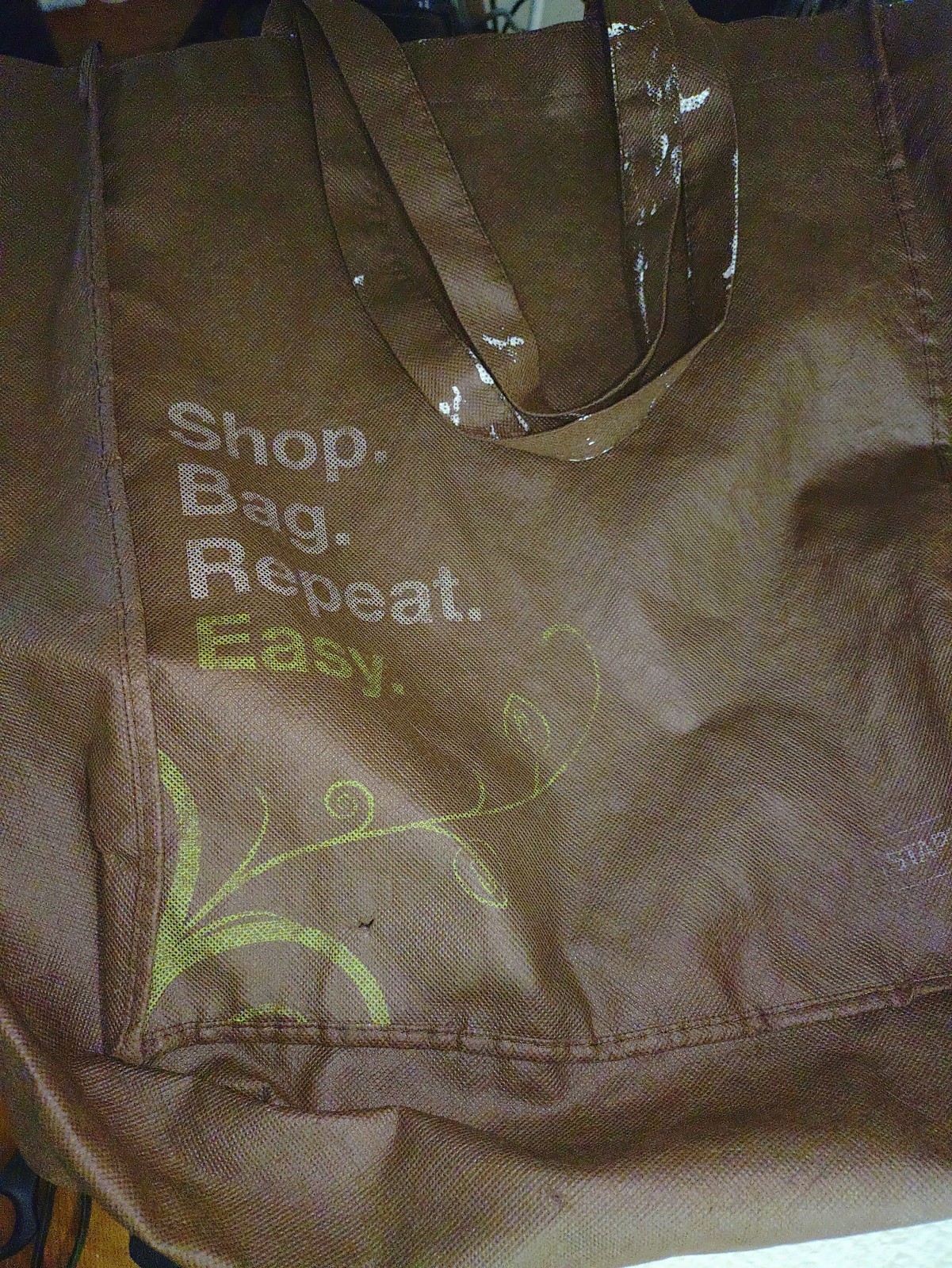 Brown {Staples} Reusable Polypropylene Shopping Bag