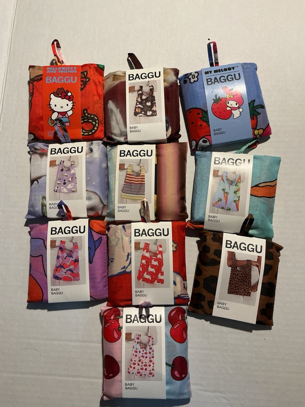 New BABY BAGGU Standard Reusable Foldable Shopping Bag Tote Bag Lot1