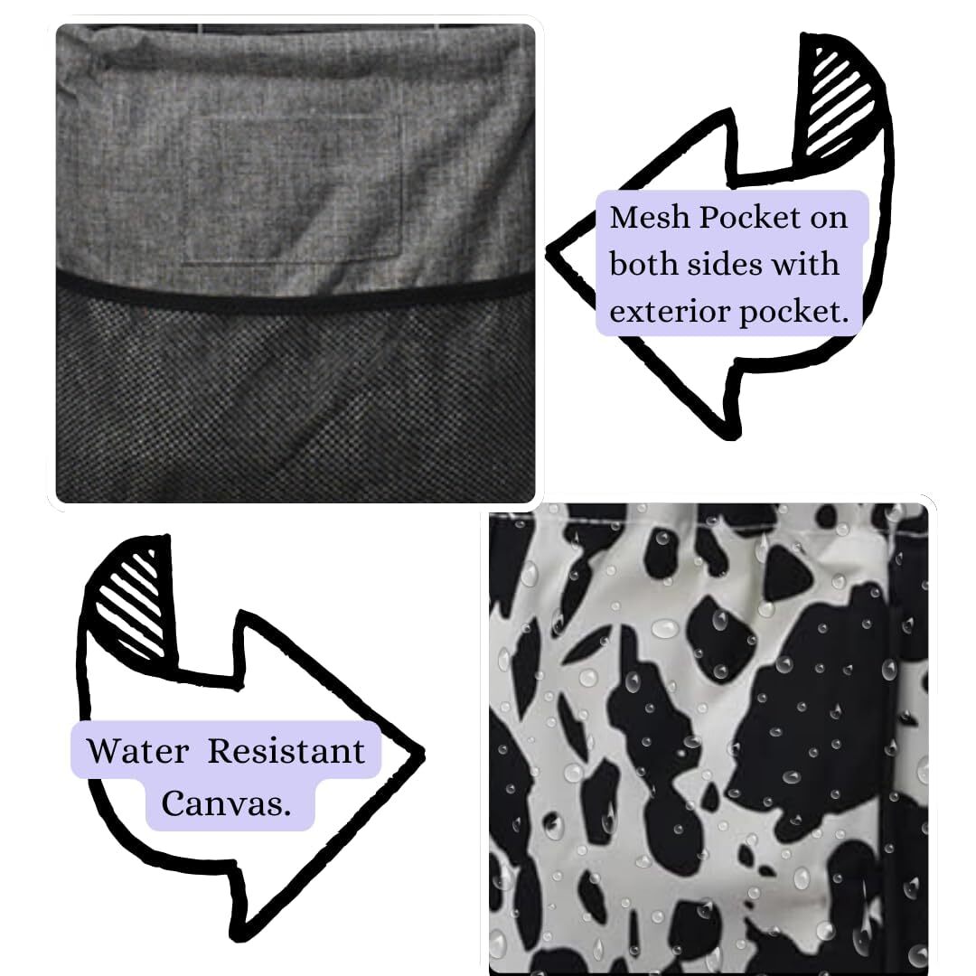 Extra Large Utility Tote Reusable Grocery Bag Oversized Collapsible For Grocerie