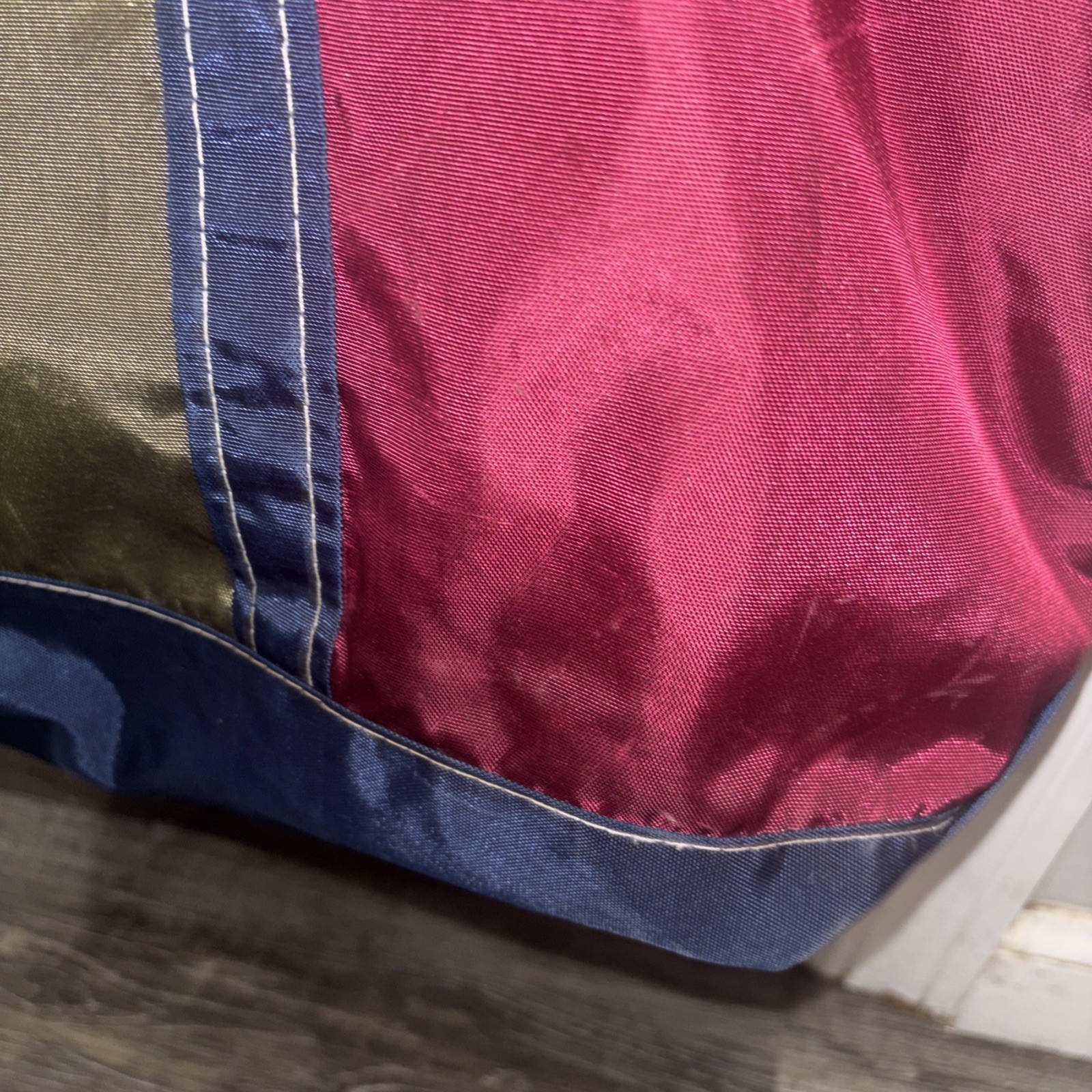 L. L. Bean Lightweight Nylon Tote Bag Zip Closure