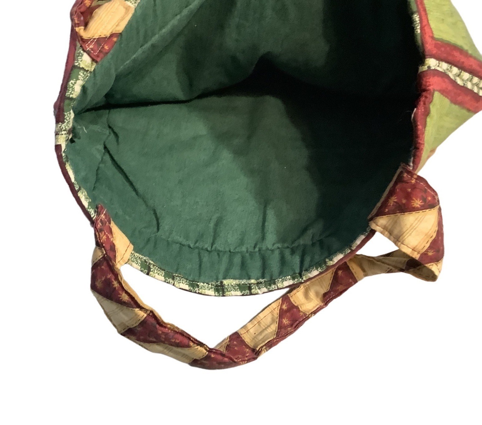 Sunflower Handmade Bag Shopping Crafting Reusable Birdhouse Blueberries 14”x 16”