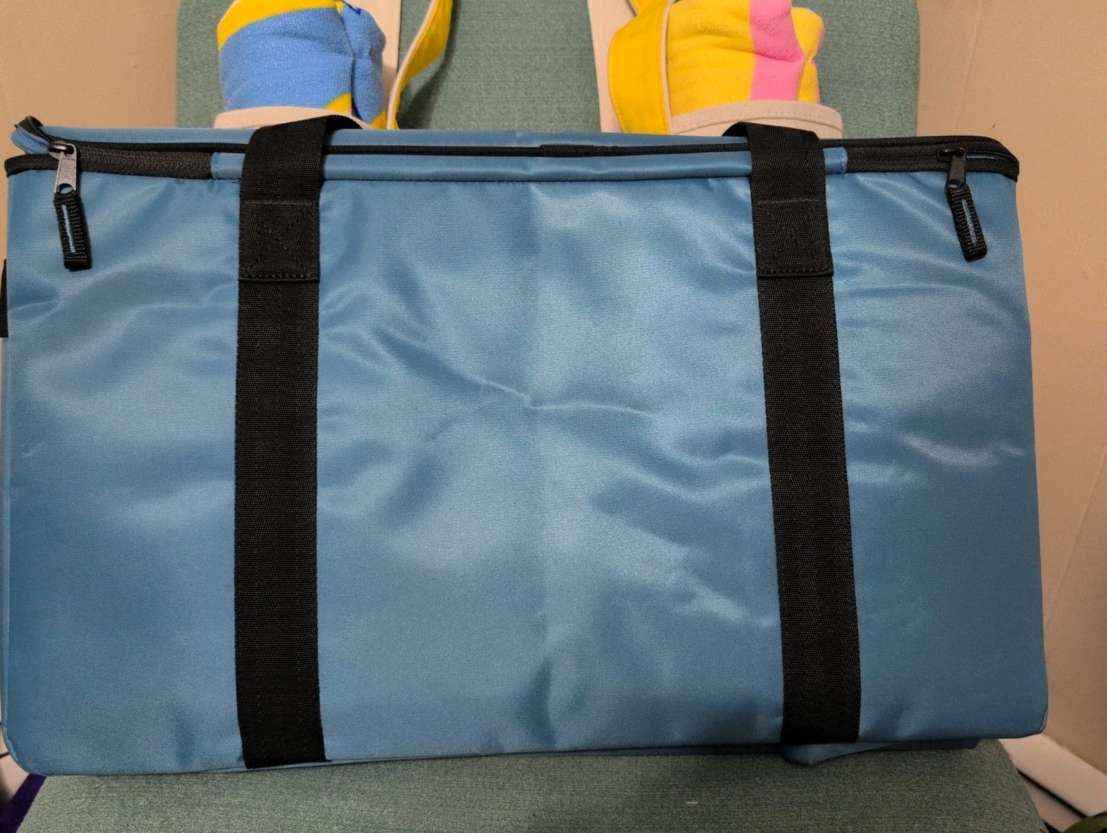 Keep Cool Insulated Reusable Shopping Bag Cooler BLUE Costco KEEPCOOL 20″ W